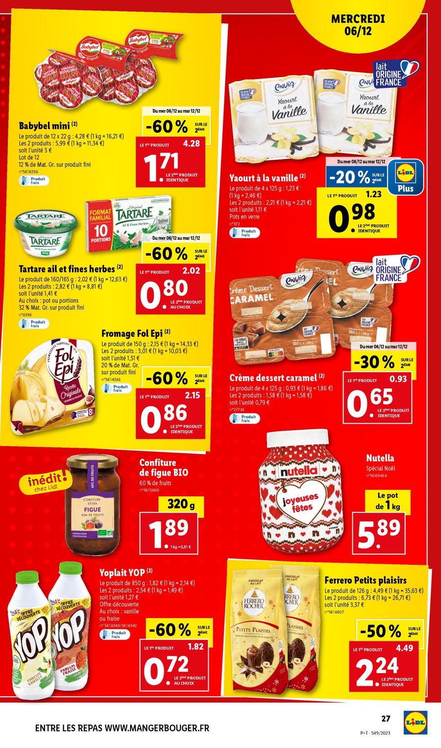 Catalogue Lidl 6 – 12 Décembre 2023 Page 27