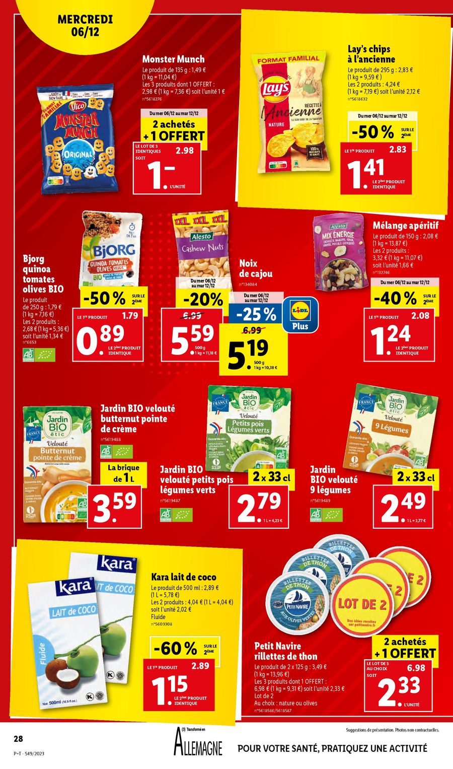 Catalogue Lidl 6 – 12 Décembre 2023 Page 28