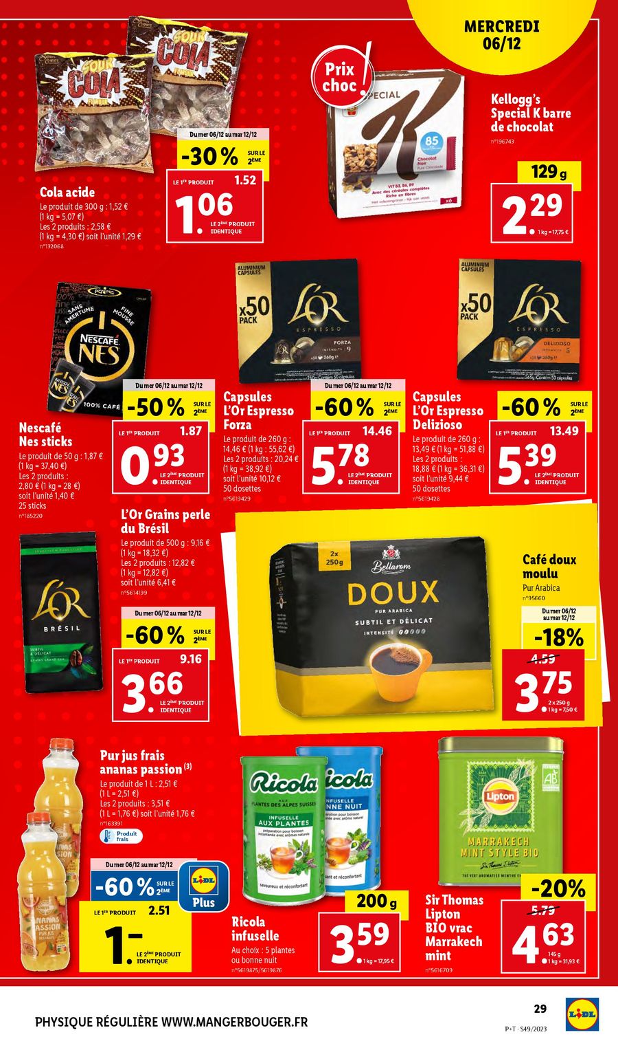 Catalogue Lidl 6 – 12 Décembre 2023 Page 29