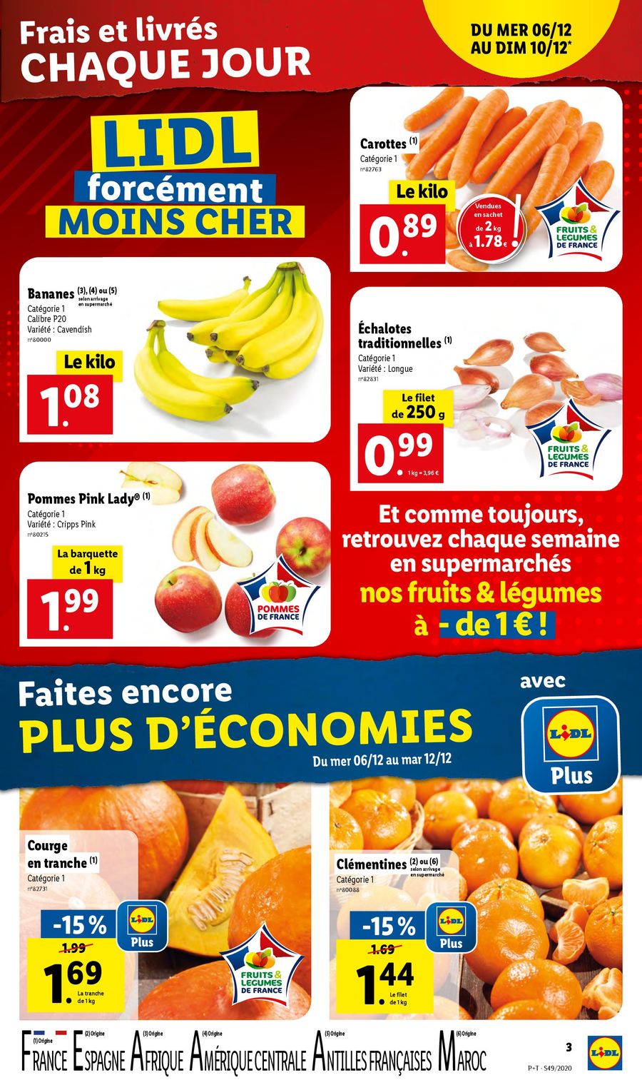Catalogue Lidl 6 – 12 Décembre 2023 Page 3
