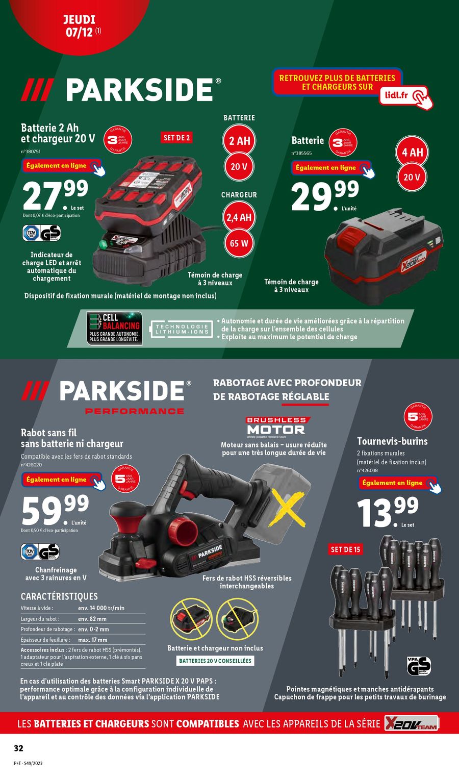 Catalogue Lidl 6 – 12 Décembre 2023 Page 32