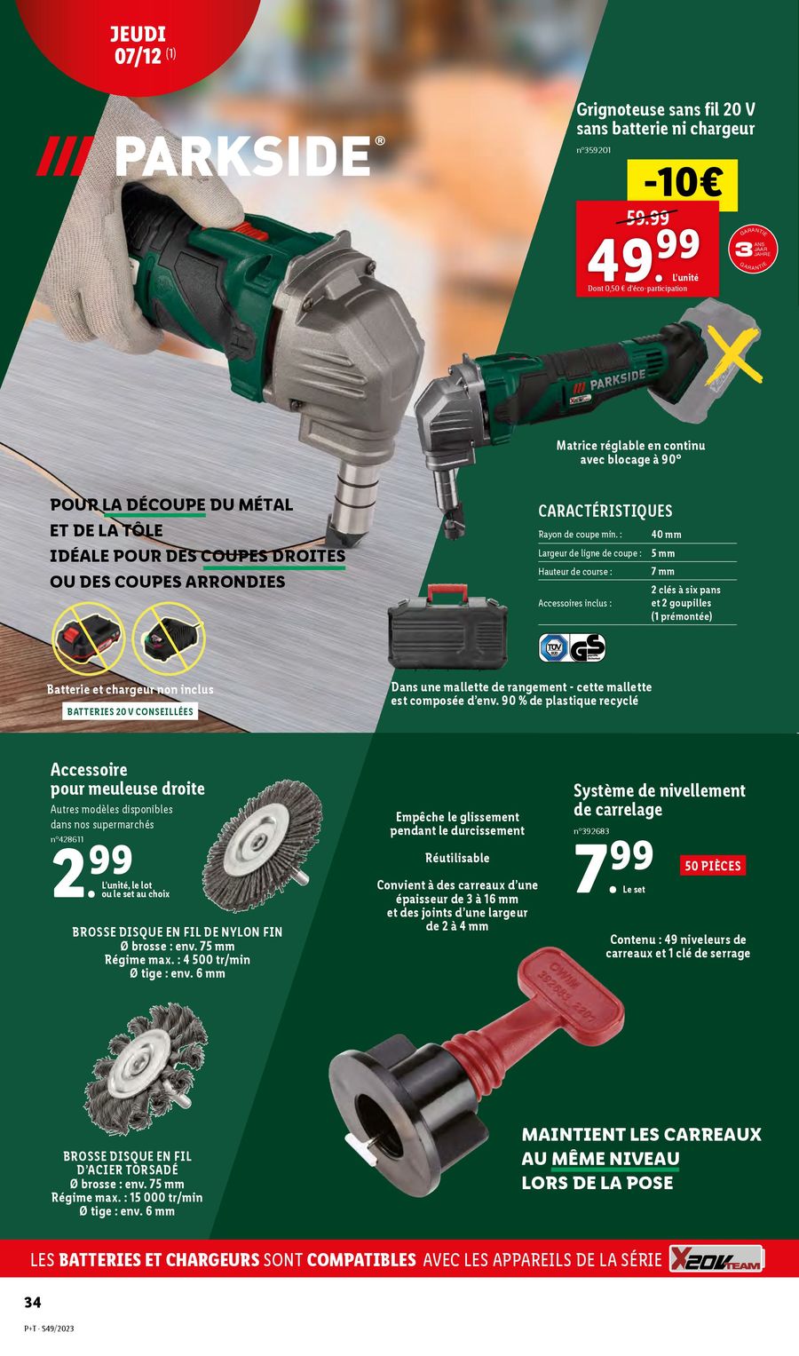 Catalogue Lidl 6 – 12 Décembre 2023 Page 34