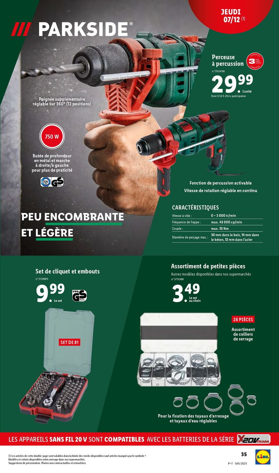 Catalogue Lidl 6 – 12 Décembre 2023 Page 35