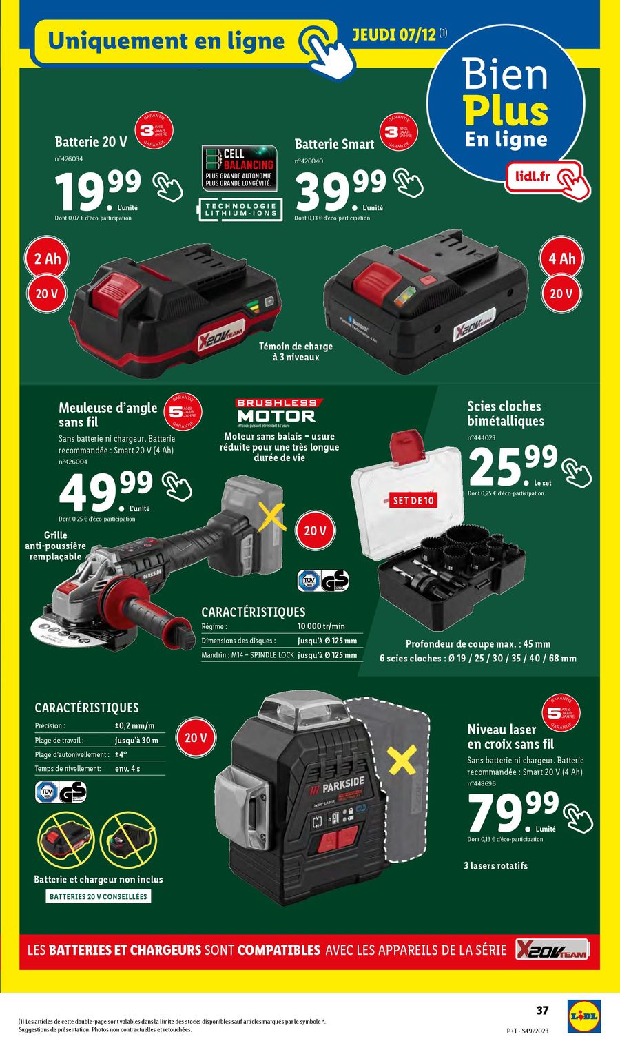 Catalogue Lidl 6 – 12 Décembre 2023 Page 37