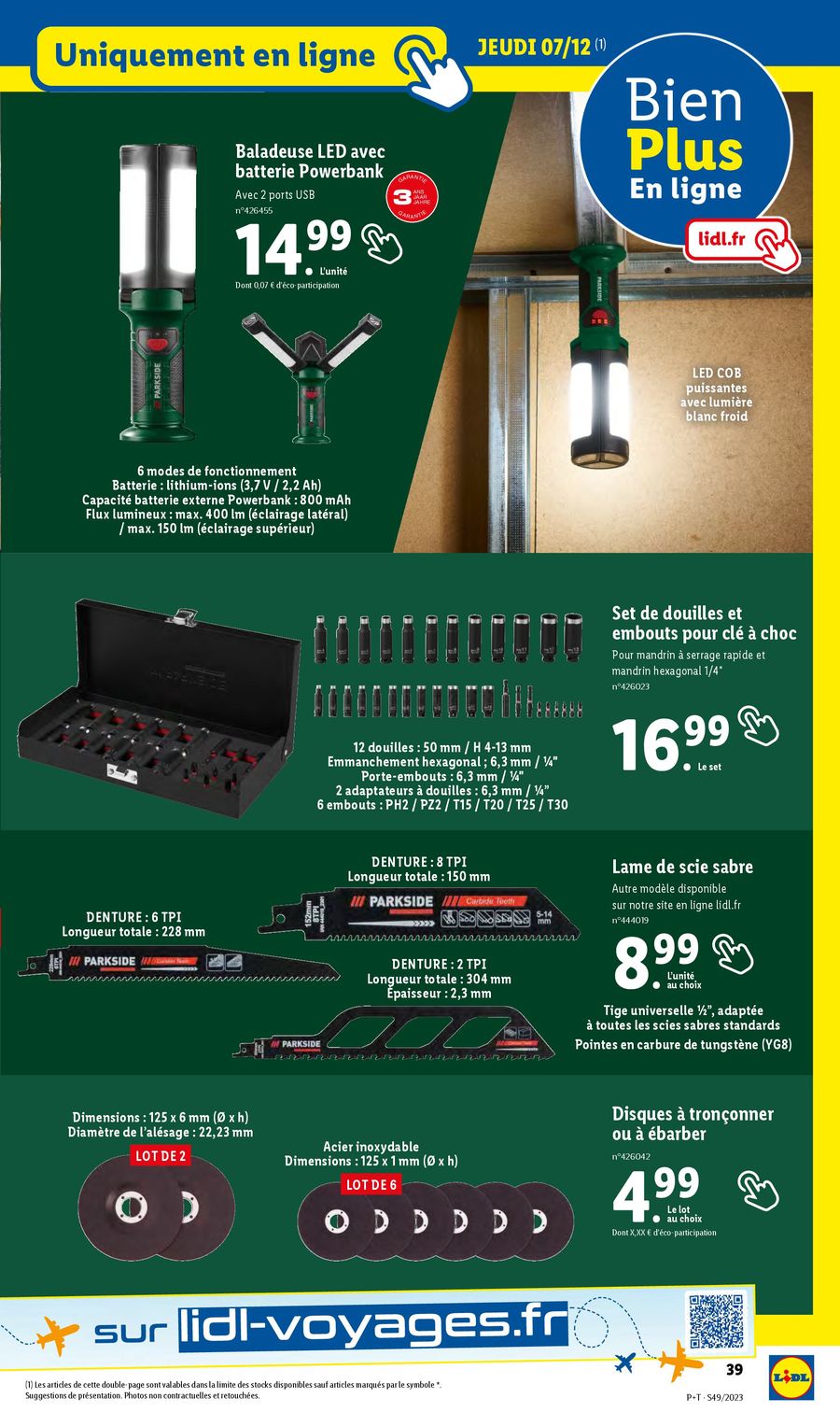 Catalogue Lidl 6 – 12 Décembre 2023 Page 39