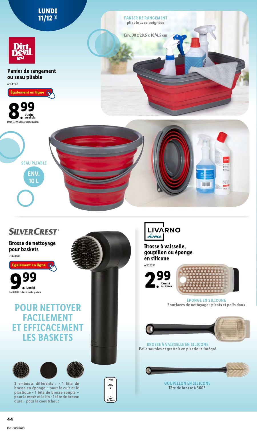 Catalogue Lidl 6 – 12 Décembre 2023 Page 44