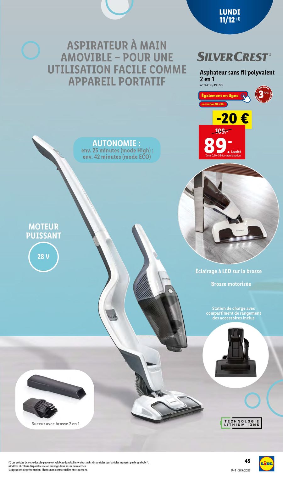 Catalogue Lidl 6 – 12 Décembre 2023 Page 45