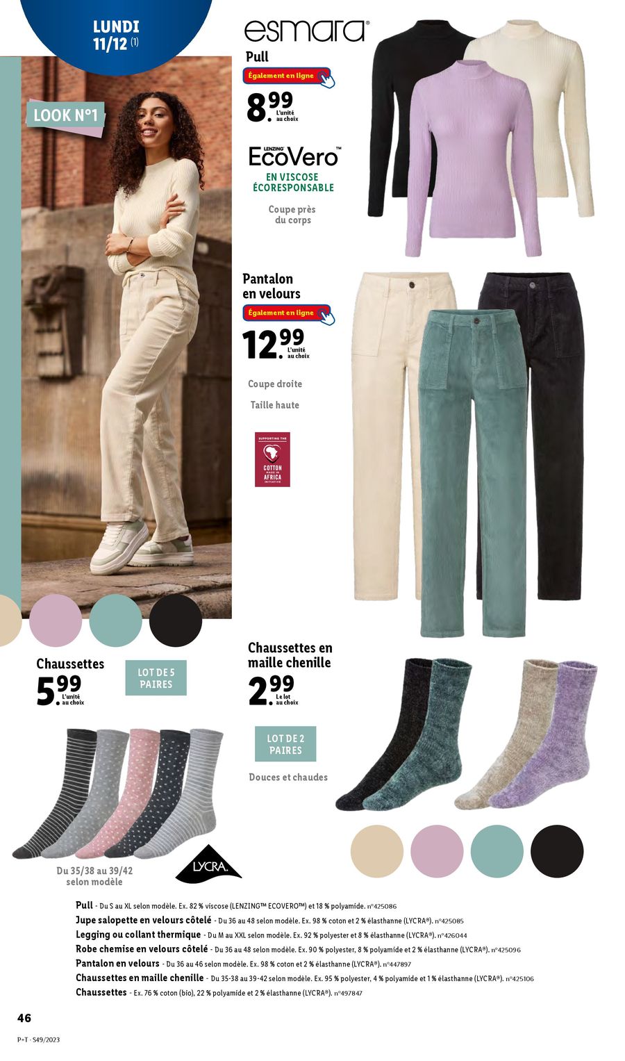 Catalogue Lidl 6 – 12 Décembre 2023 Page 46