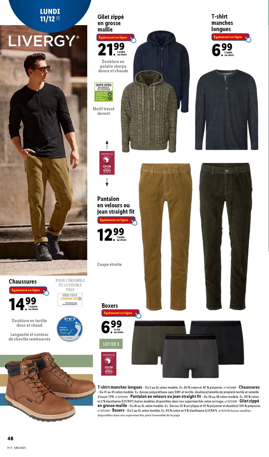 Catalogue Lidl 6 – 12 Décembre 2023 Page 48