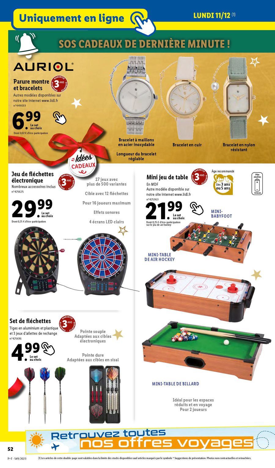 Catalogue Lidl 6 – 12 Décembre 2023 Page 52