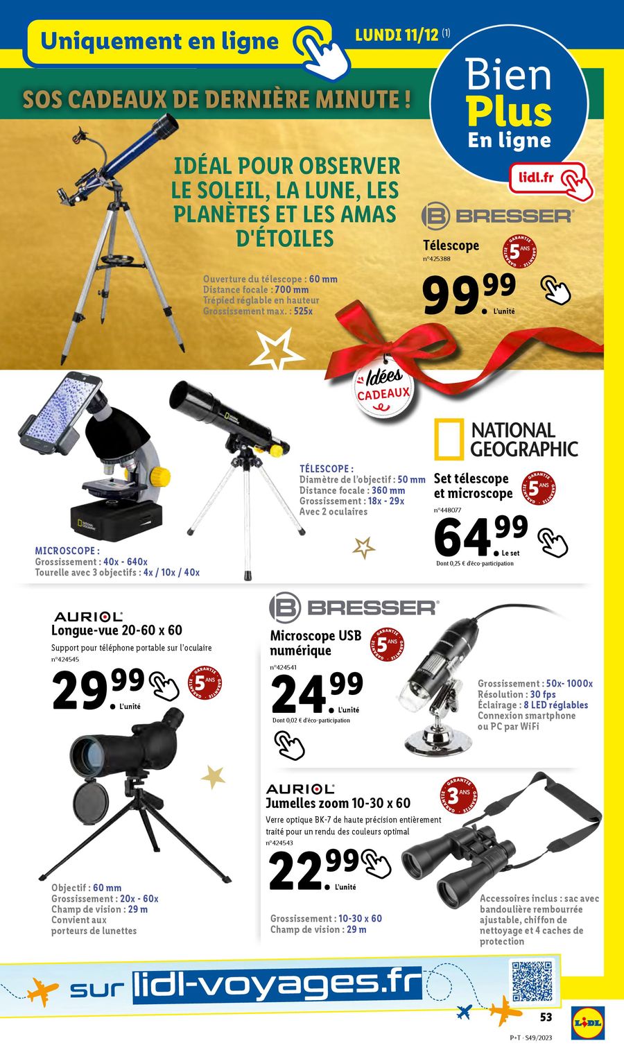 Catalogue Lidl 6 – 12 Décembre 2023 Page 53
