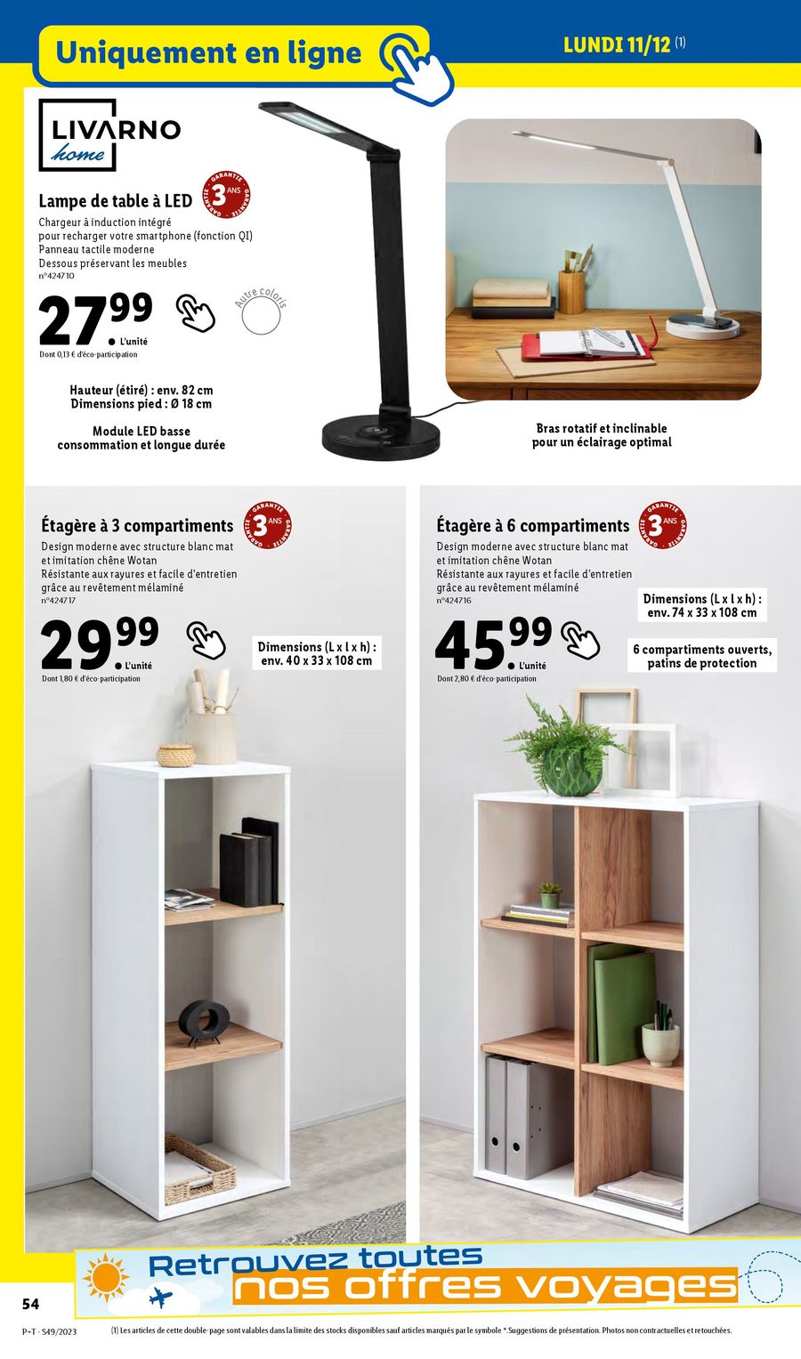 Catalogue Lidl 6 – 12 Décembre 2023 Page 54