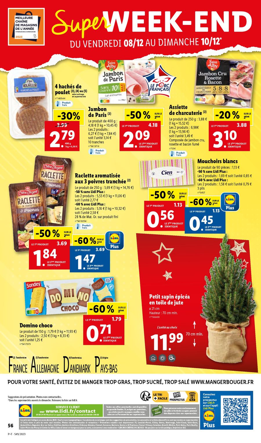 Catalogue Lidl 6 – 12 Décembre 2023 Page 56