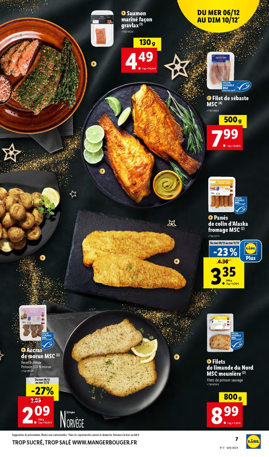 Catalogue Lidl 6 – 12 Décembre 2023 Page 7
