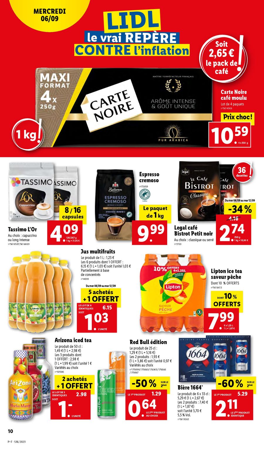 Catalogue Lidl 6 – 12 Septembre 2023 Page 10