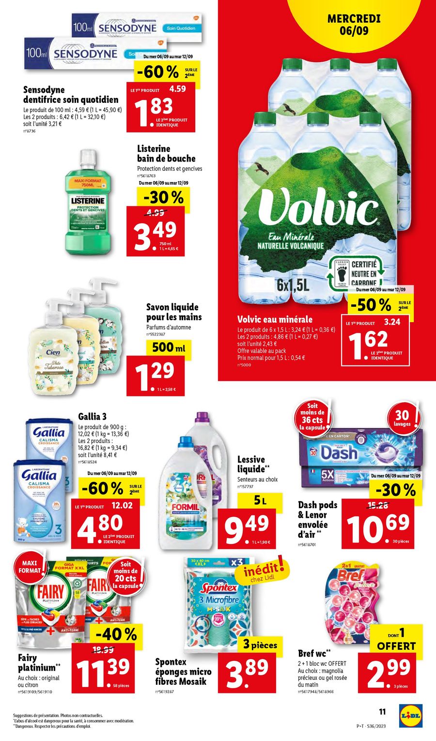 Catalogue Lidl 6 – 12 Septembre 2023 Page 11