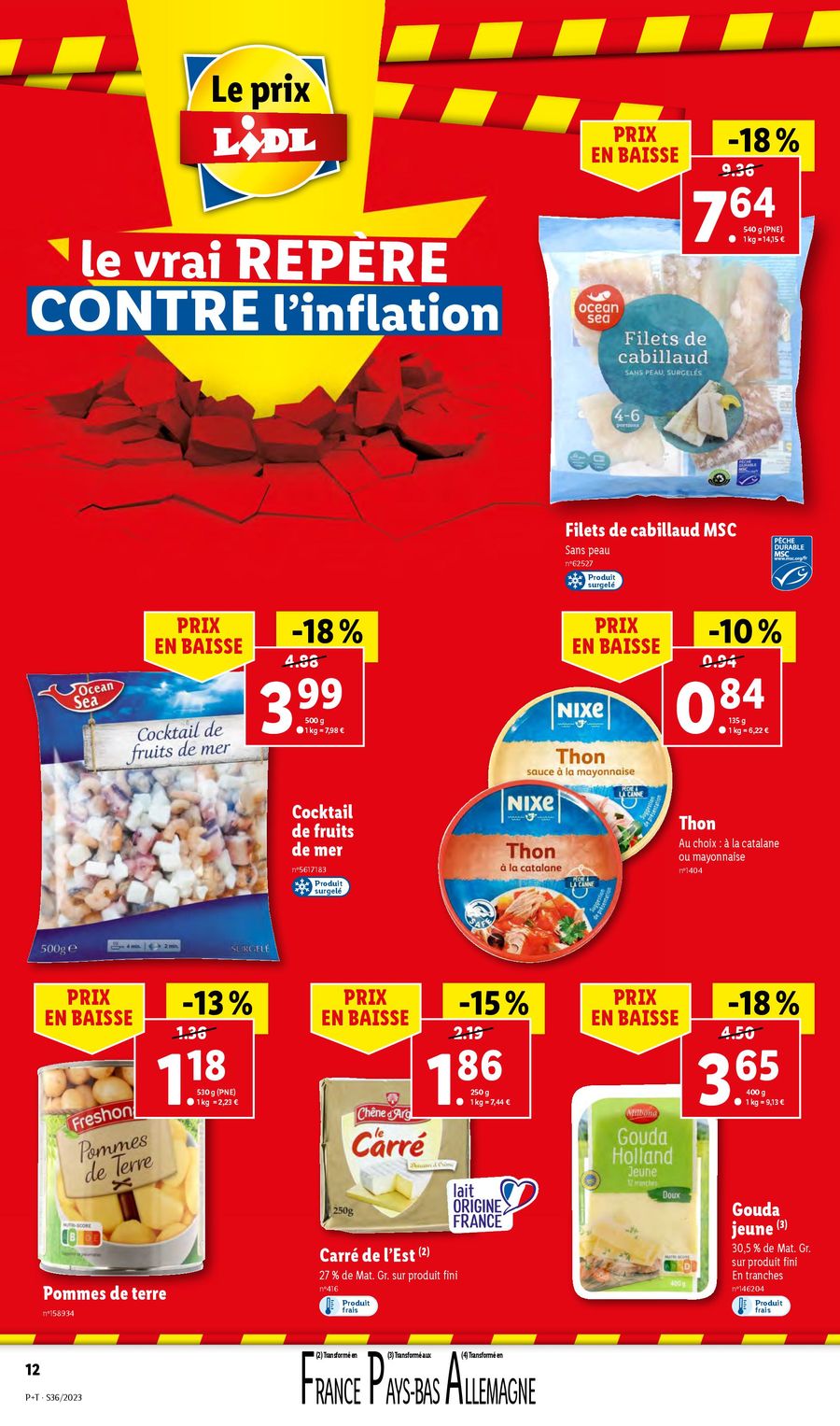 Catalogue Lidl 6 – 12 Septembre 2023 Page 12
