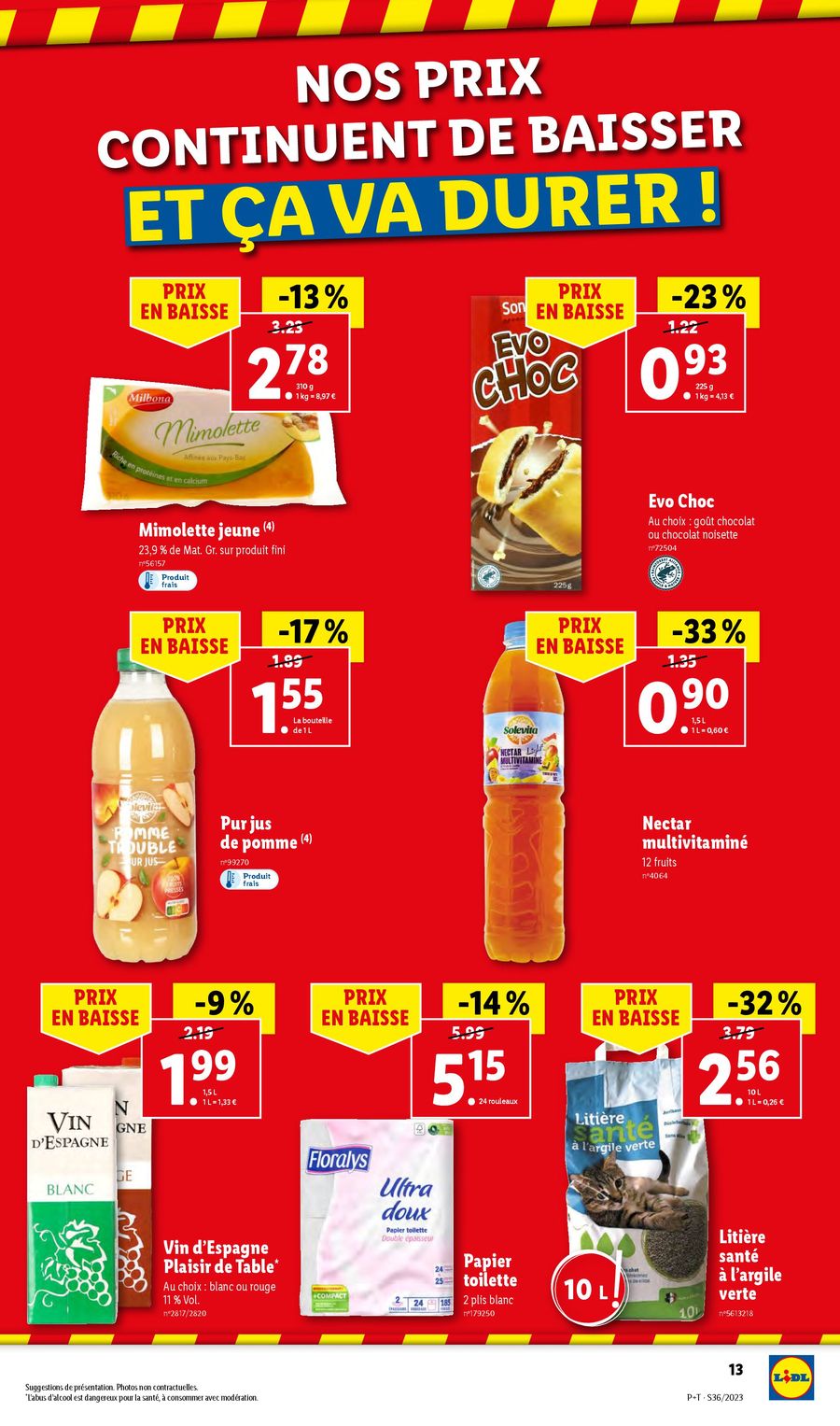 Catalogue Lidl 6 – 12 Septembre 2023 Page 13