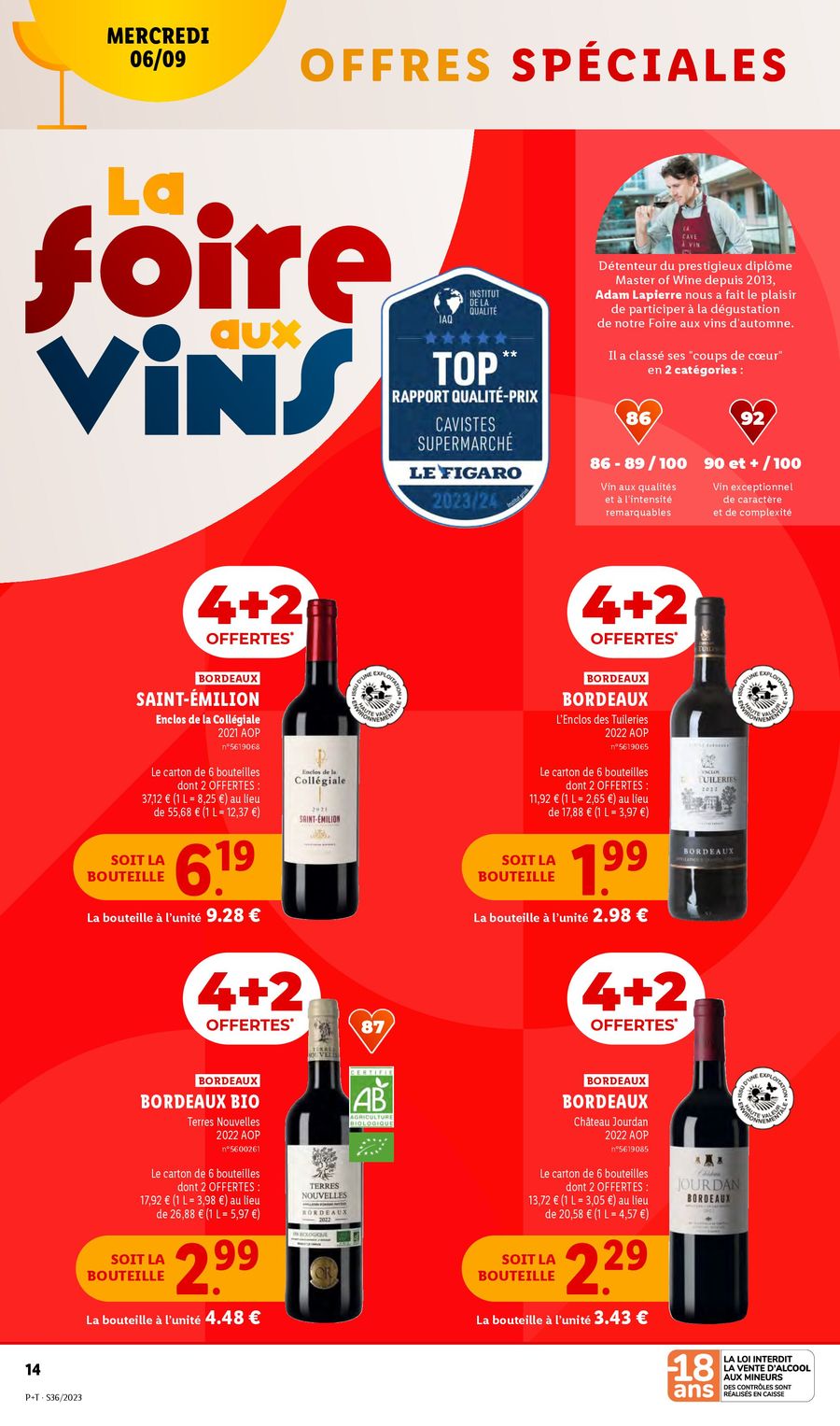 Catalogue Lidl 6 – 12 Septembre 2023 Page 14