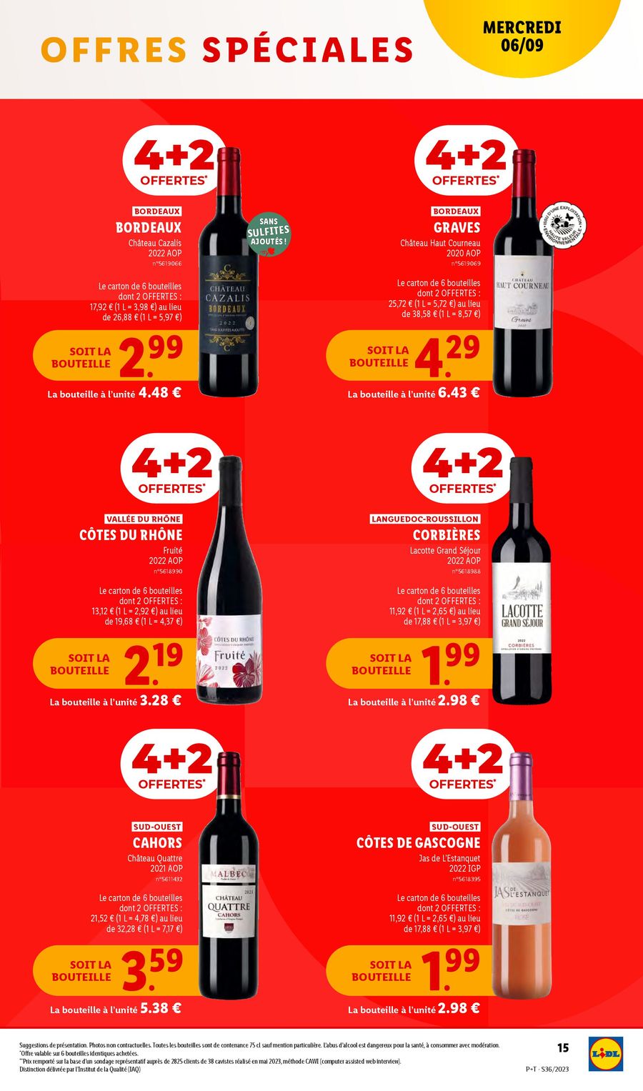 Catalogue Lidl 6 – 12 Septembre 2023 Page 15