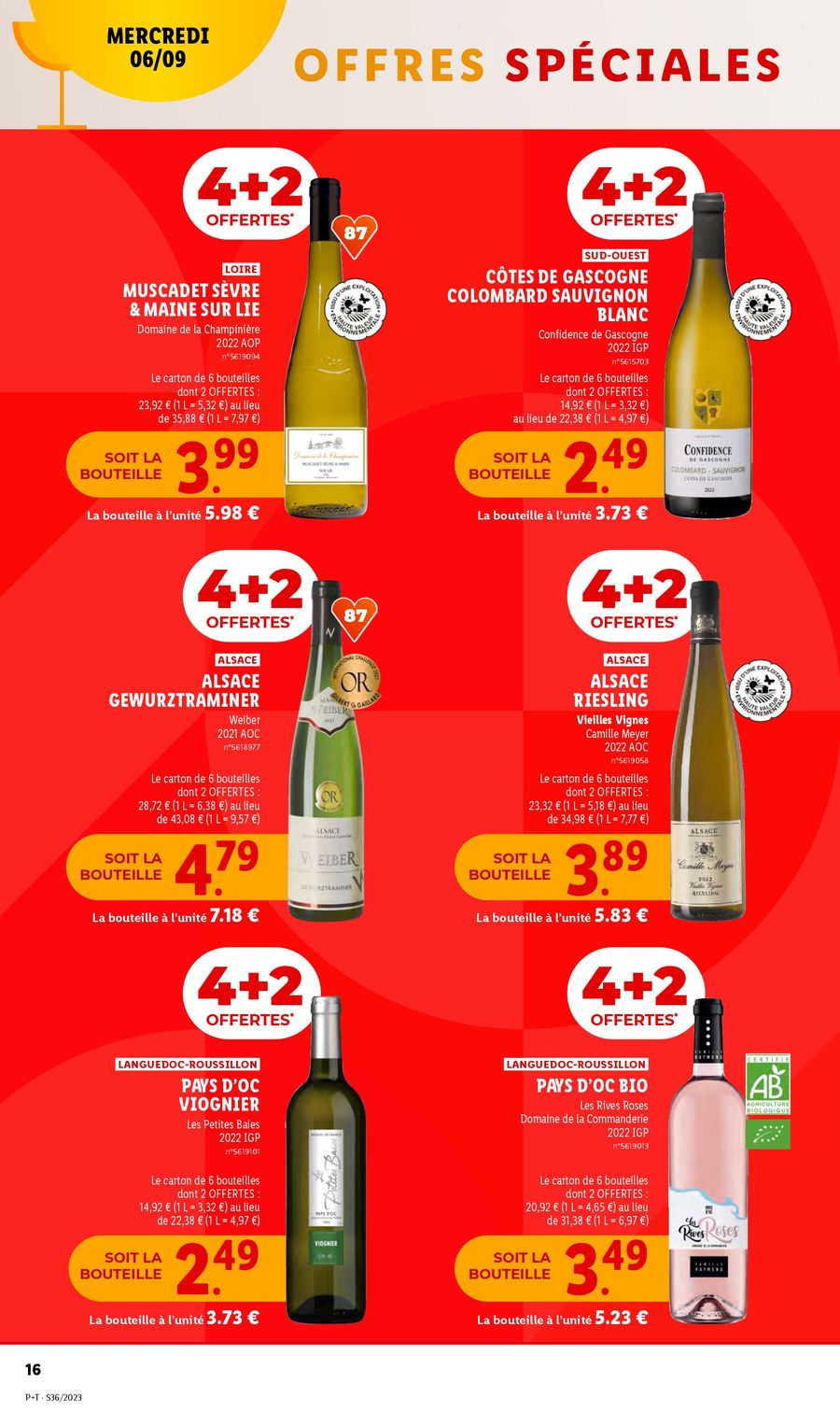 Catalogue Lidl 6 – 12 Septembre 2023 Page 16