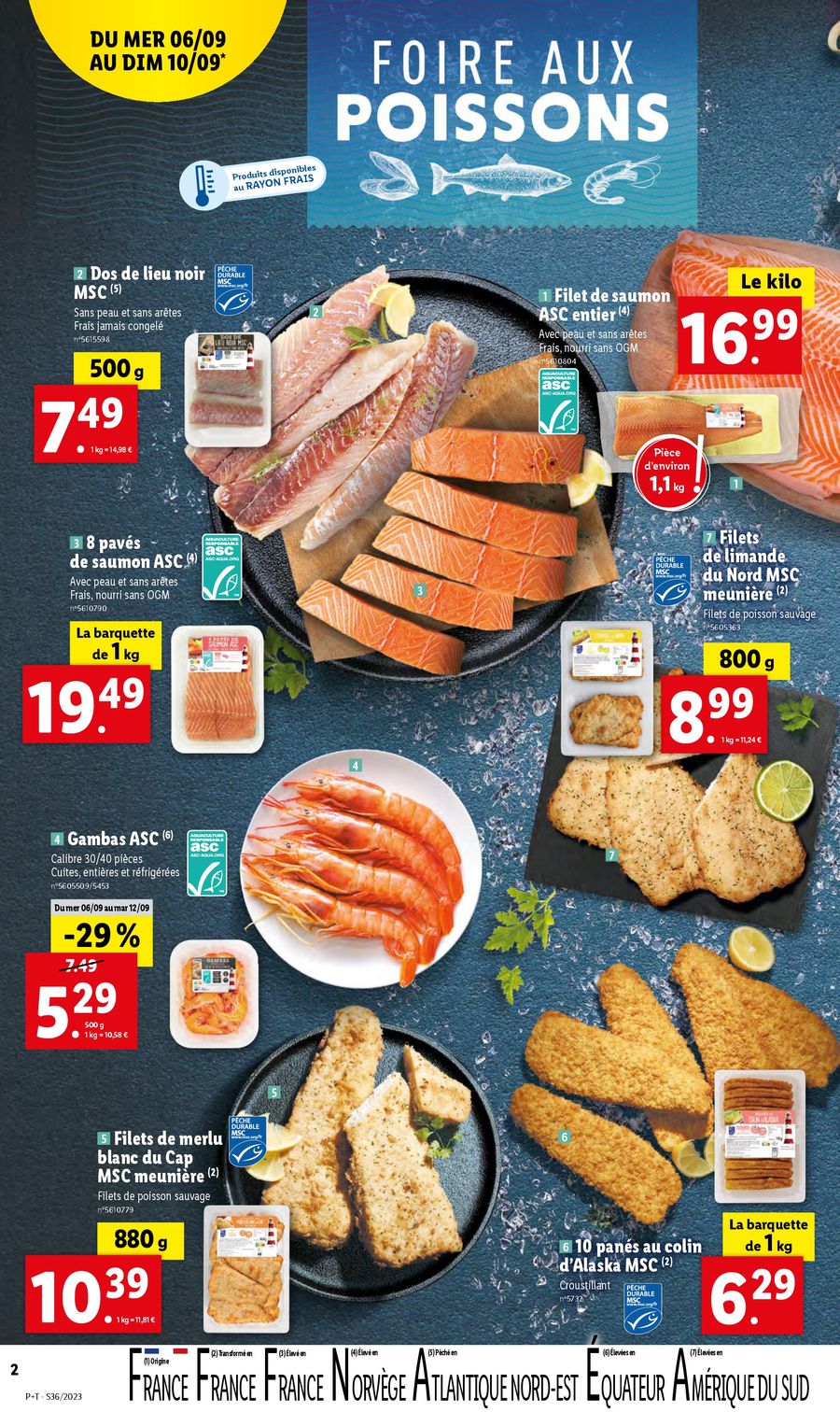 Catalogue Lidl 6 – 12 Septembre 2023 Page 2