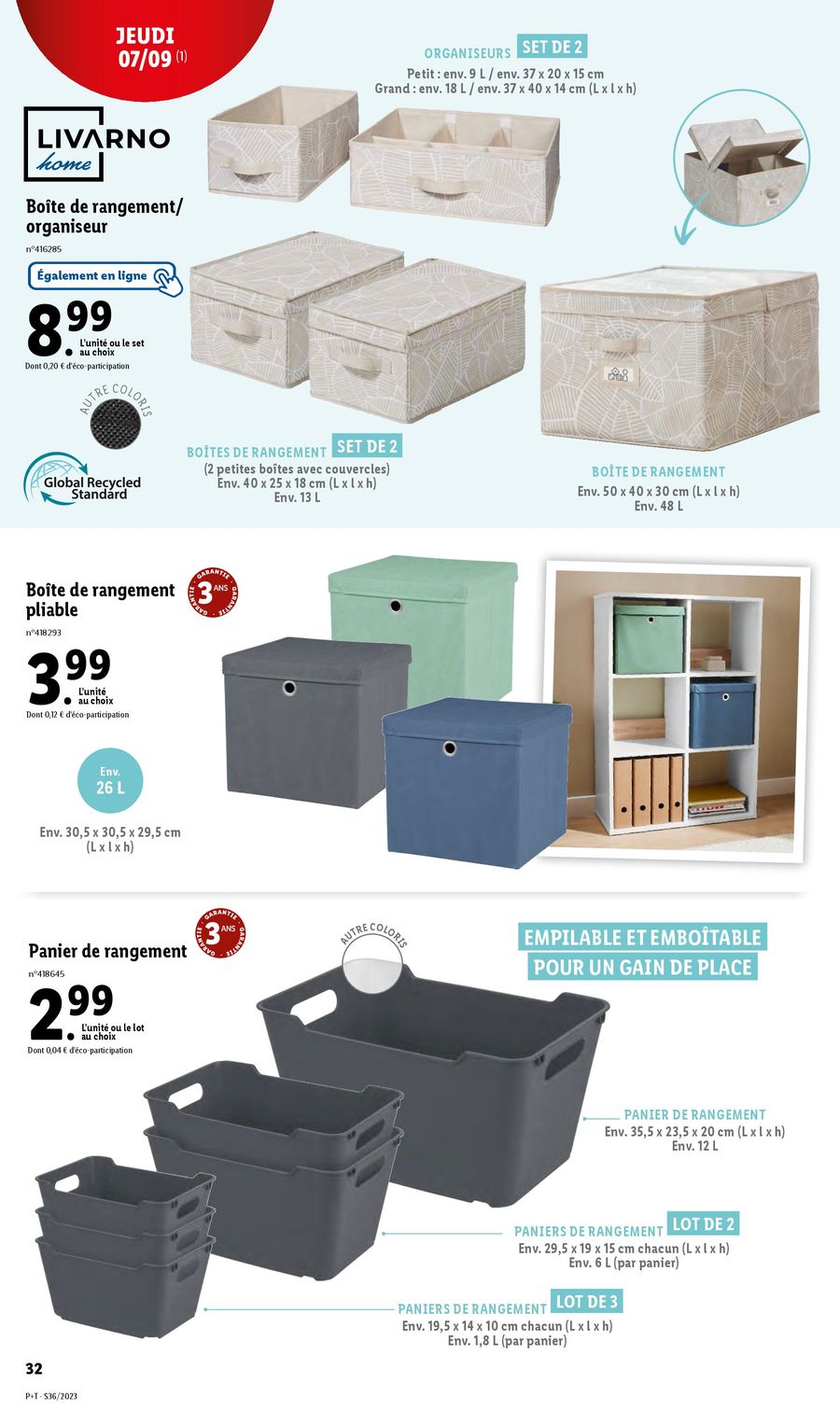 Catalogue Lidl 6 – 12 Septembre 2023 Page 36