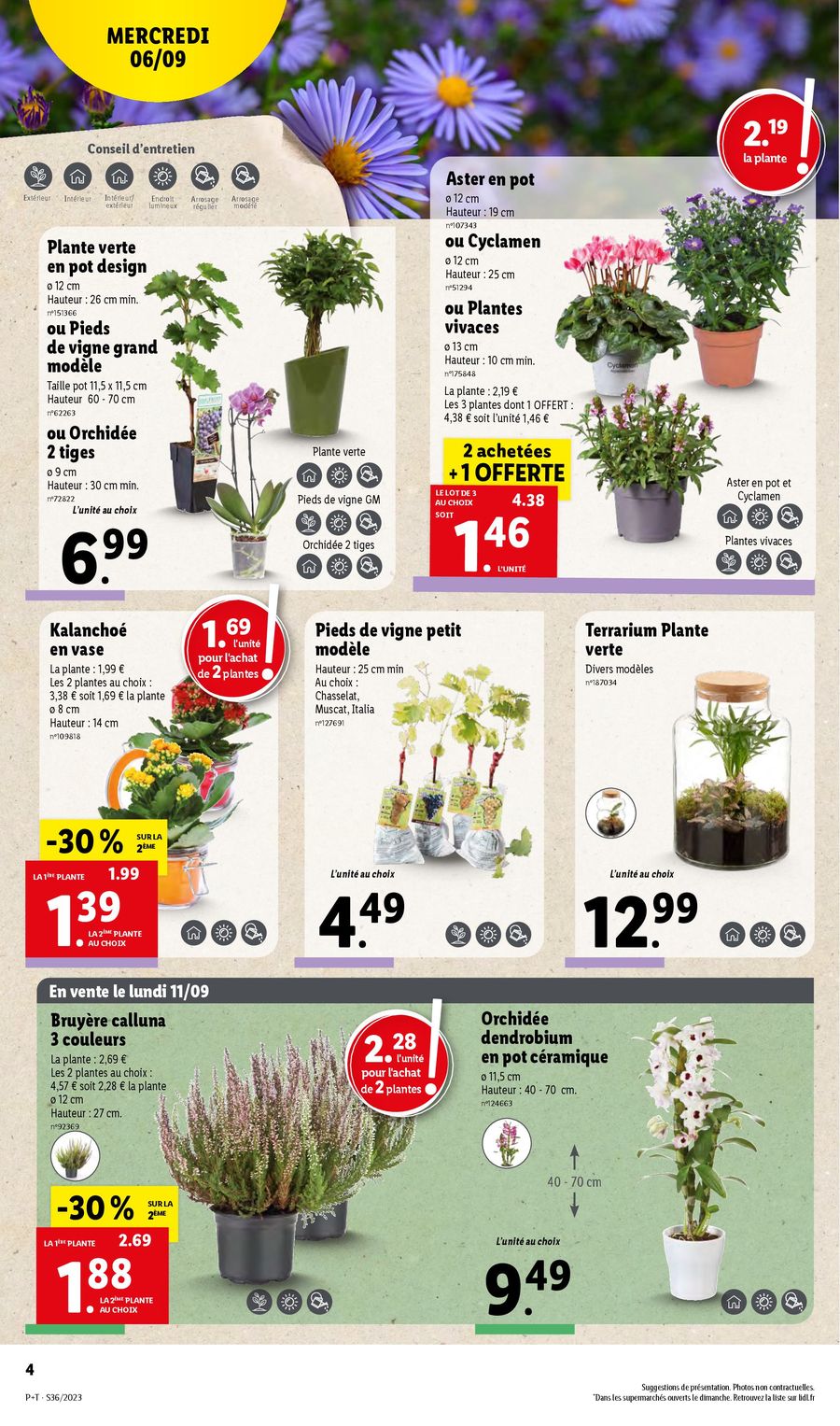 Catalogue Lidl 6 – 12 Septembre 2023 Page 4