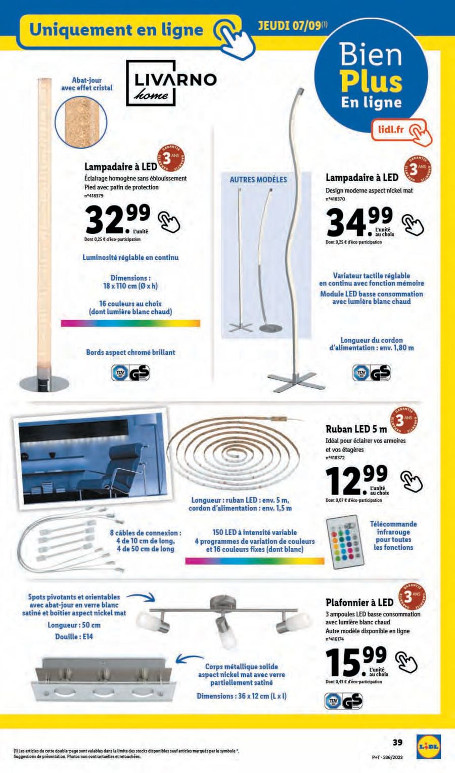 Catalogue Lidl 6 – 12 Septembre 2023 Page 43