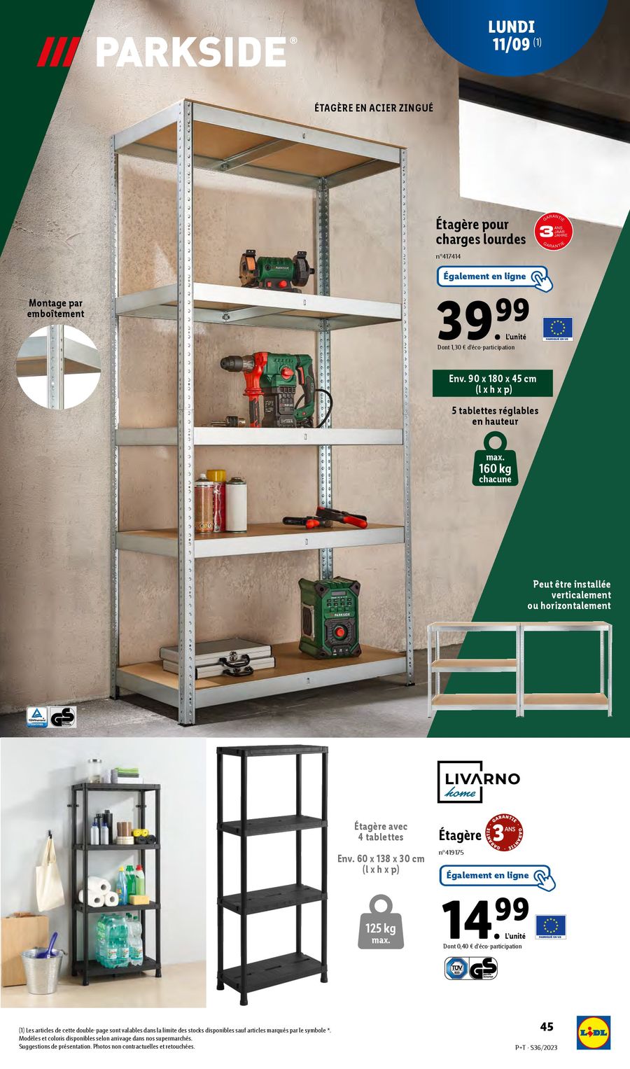 Catalogue Lidl 6 – 12 Septembre 2023 Page 49