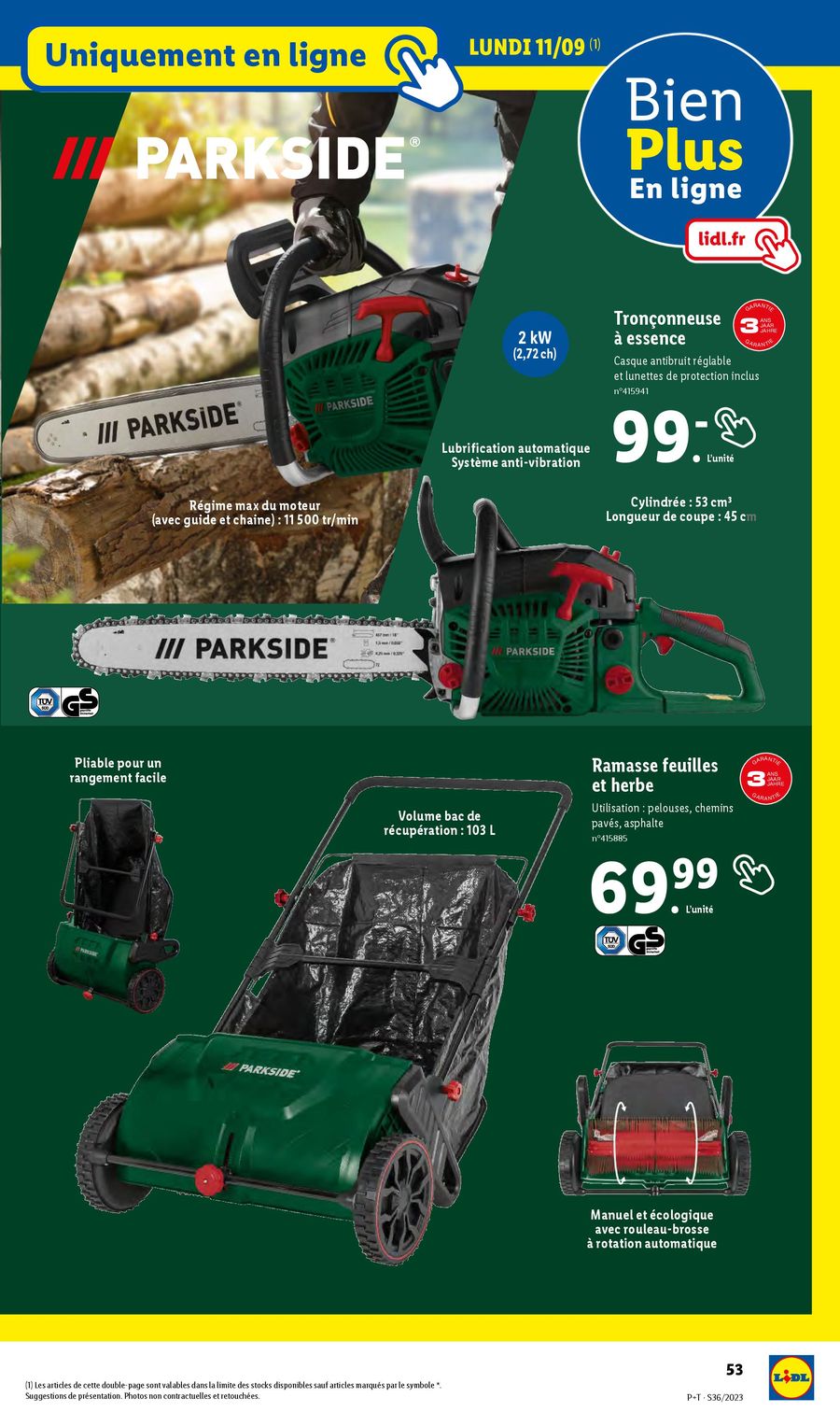 Catalogue Lidl 6 – 12 Septembre 2023 Page 57