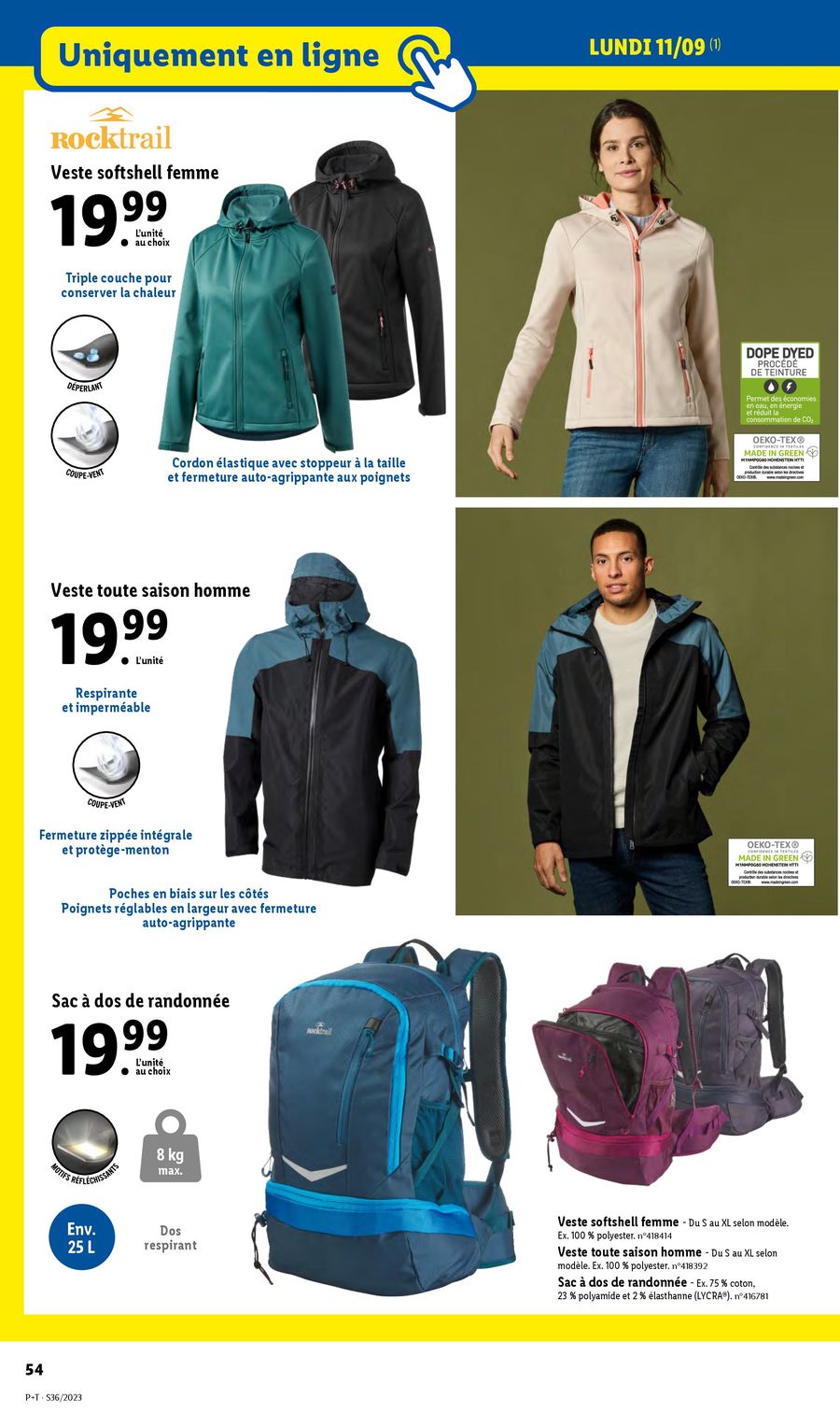 Catalogue Lidl 6 – 12 Septembre 2023 Page 58