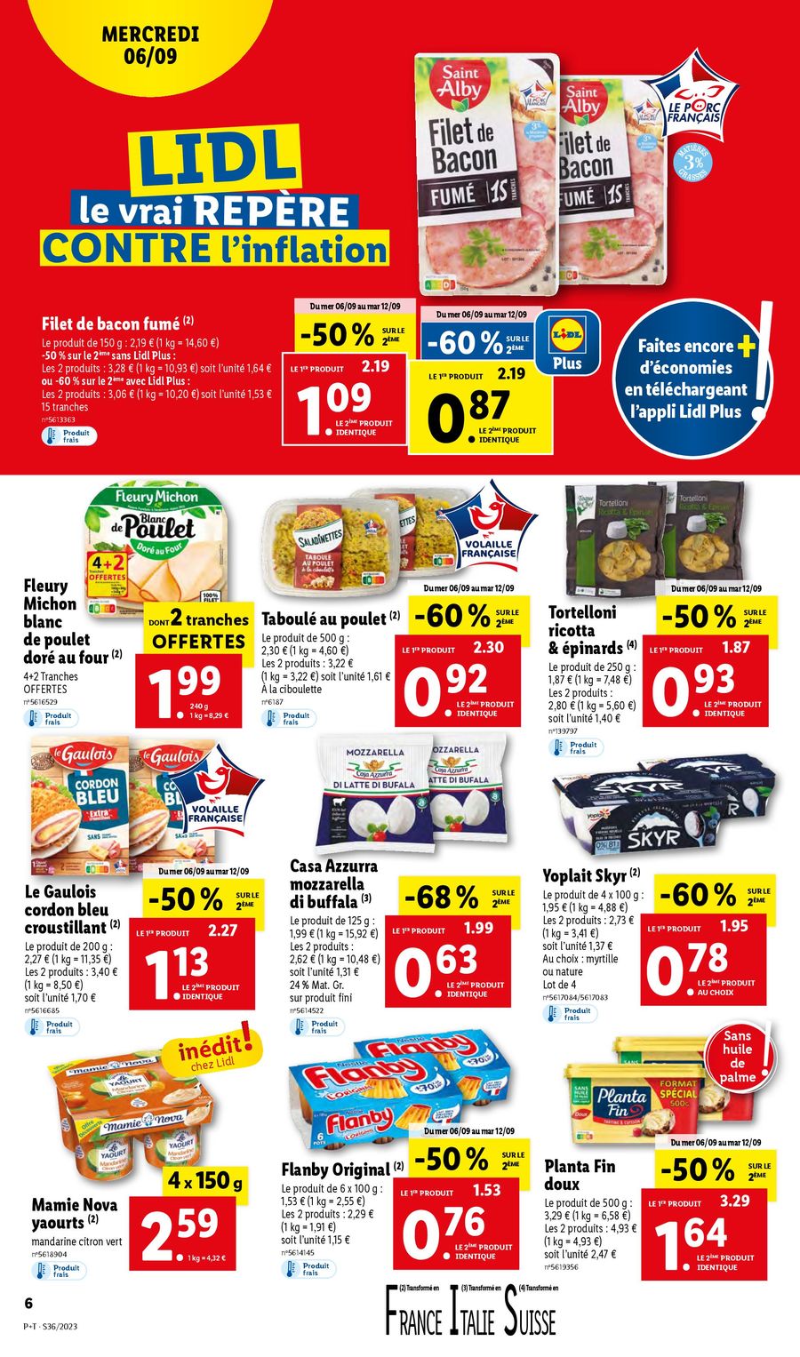 Catalogue Lidl 6 – 12 Septembre 2023 Page 6