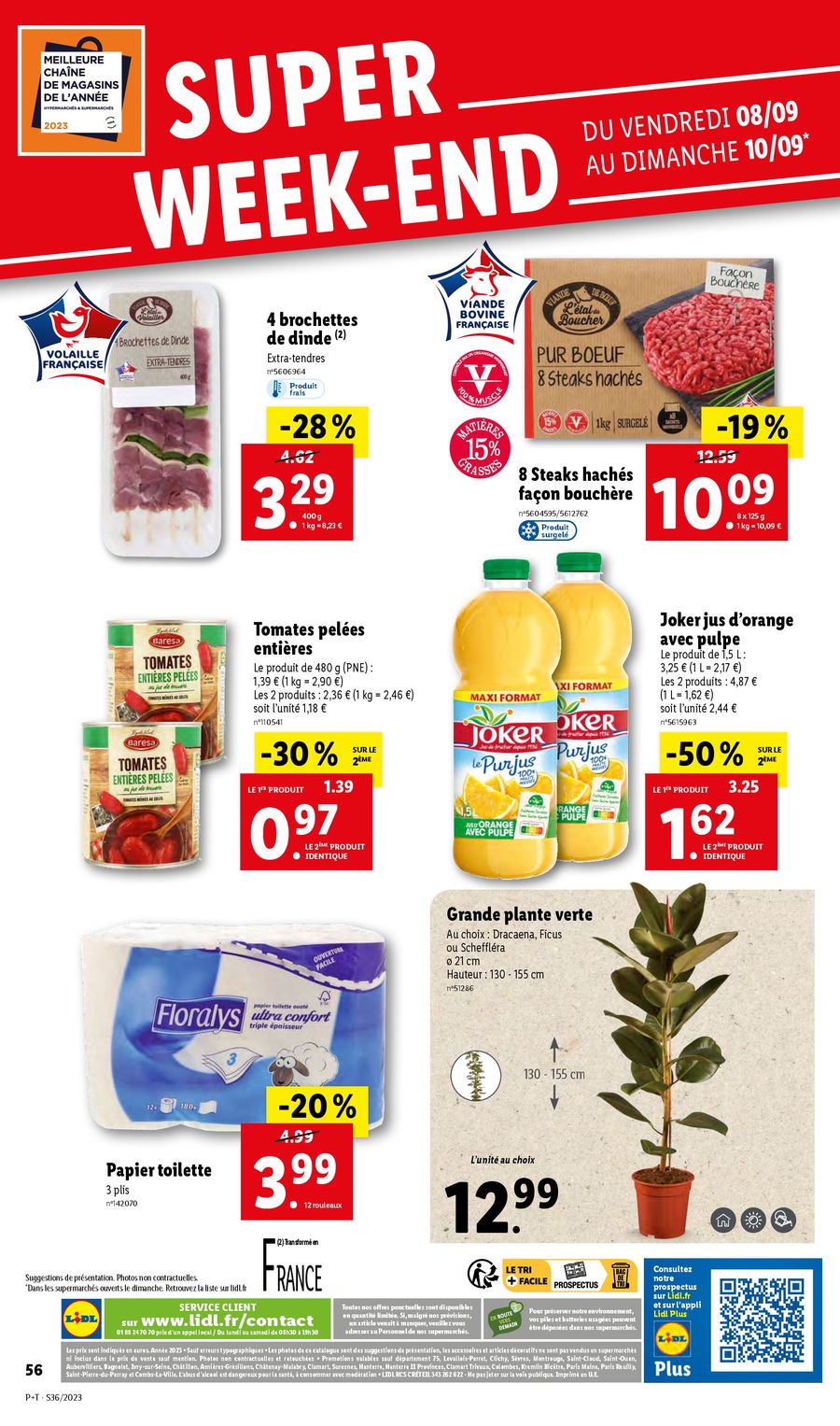 Catalogue Lidl 6 – 12 Septembre 2023 Page 60