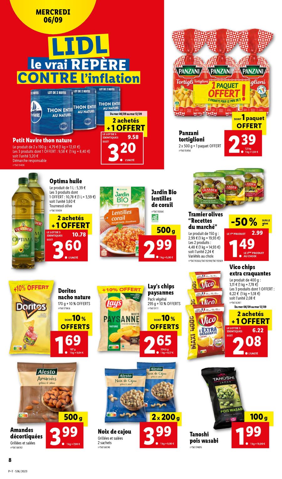 Catalogue Lidl 6 – 12 Septembre 2023 Page 8