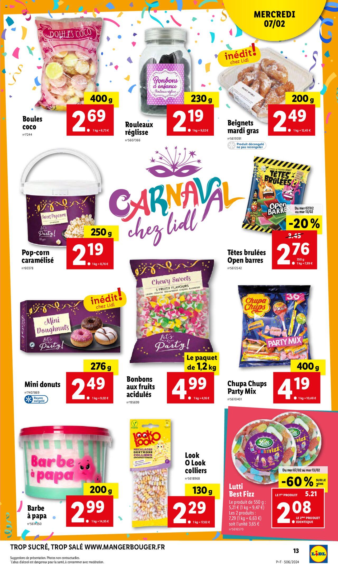 Catalogue Lidl 7 – 13 Février 2024 Page 13