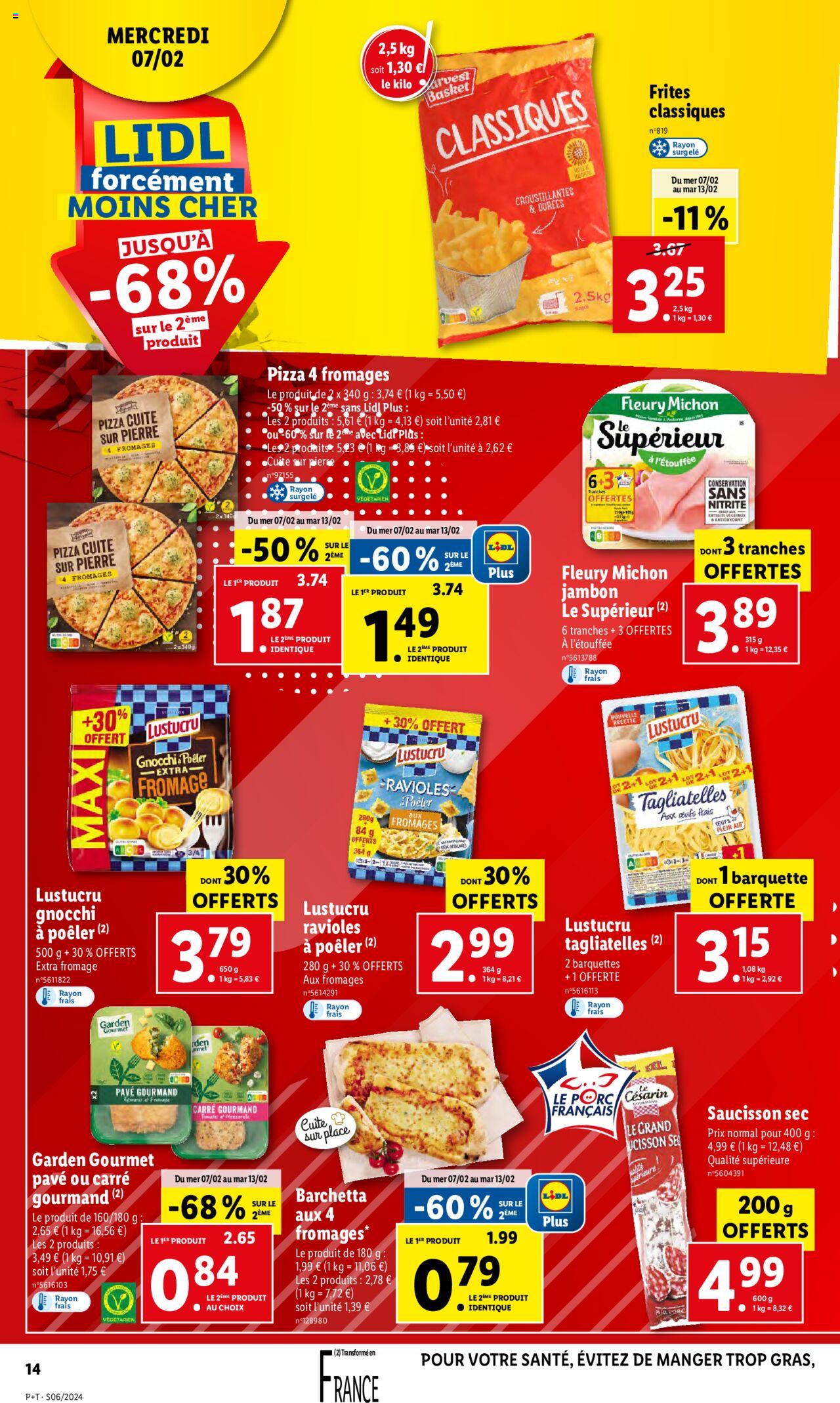 Catalogue Lidl 7 – 13 Février 2024 Page 14