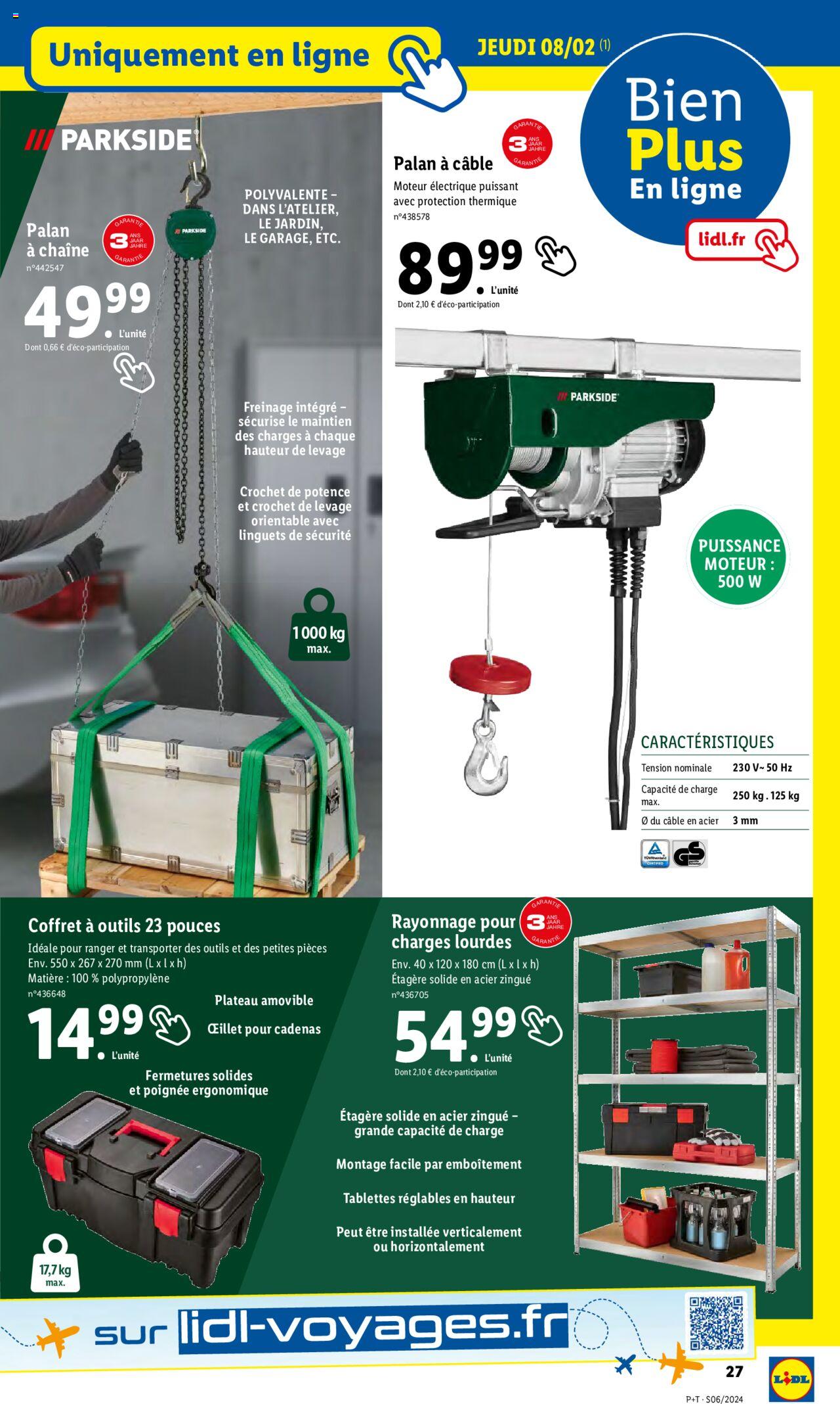 Catalogue Lidl 7 – 13 Février 2024 Page 27