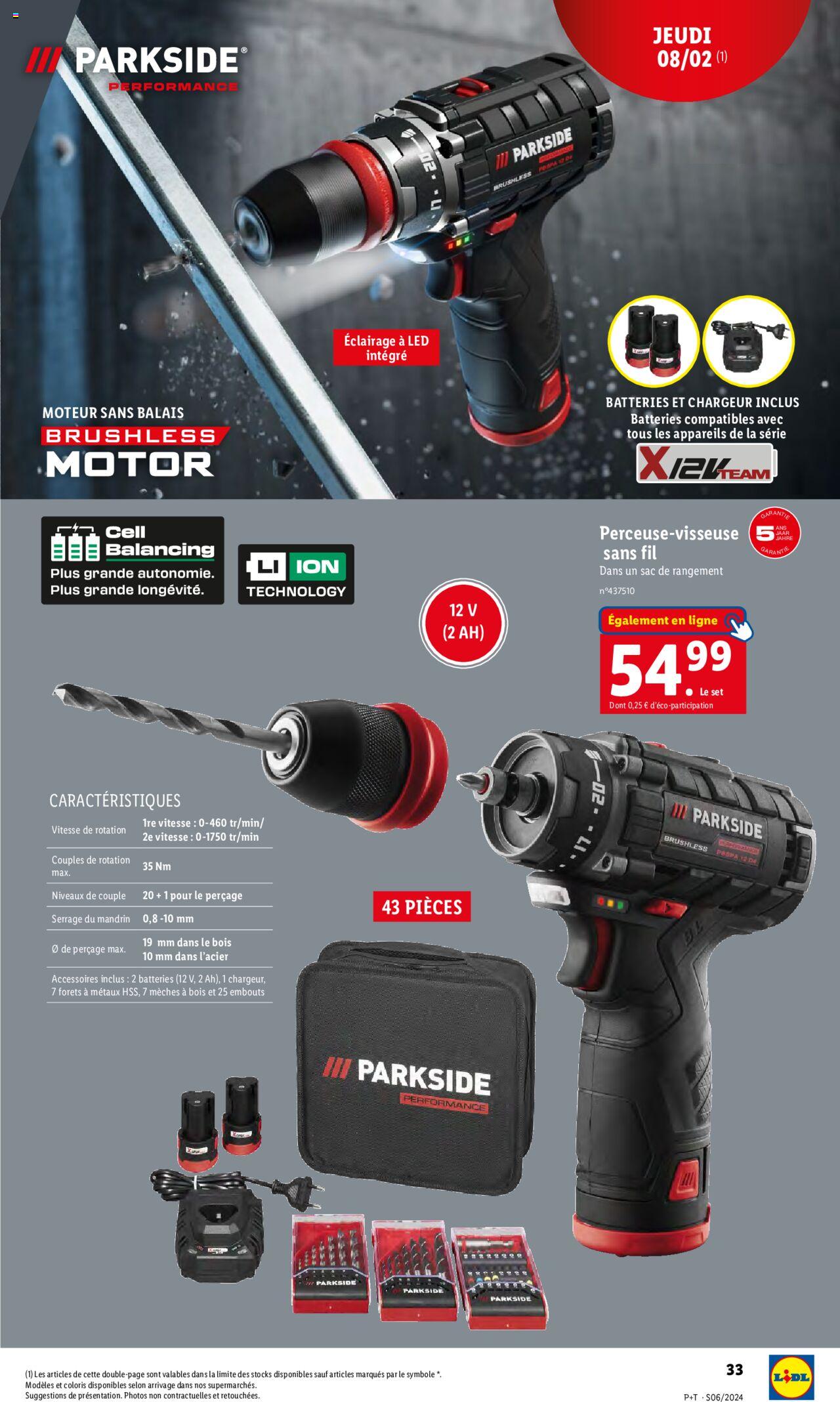 Catalogue Lidl 7 – 13 Février 2024 Page 33