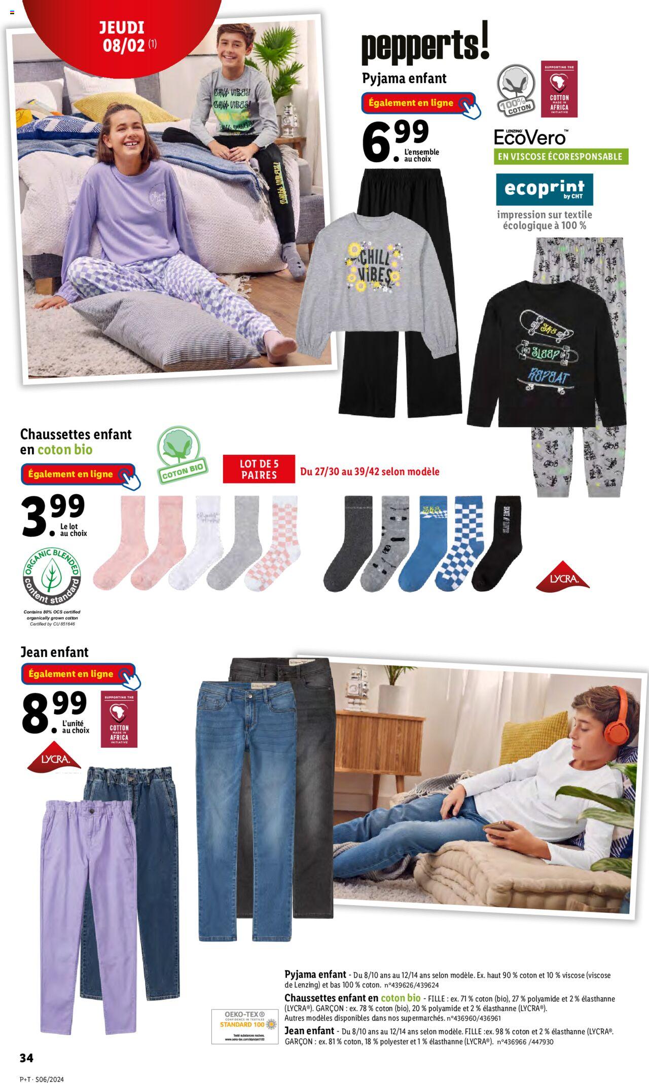 Catalogue Lidl 7 – 13 Février 2024 Page 34