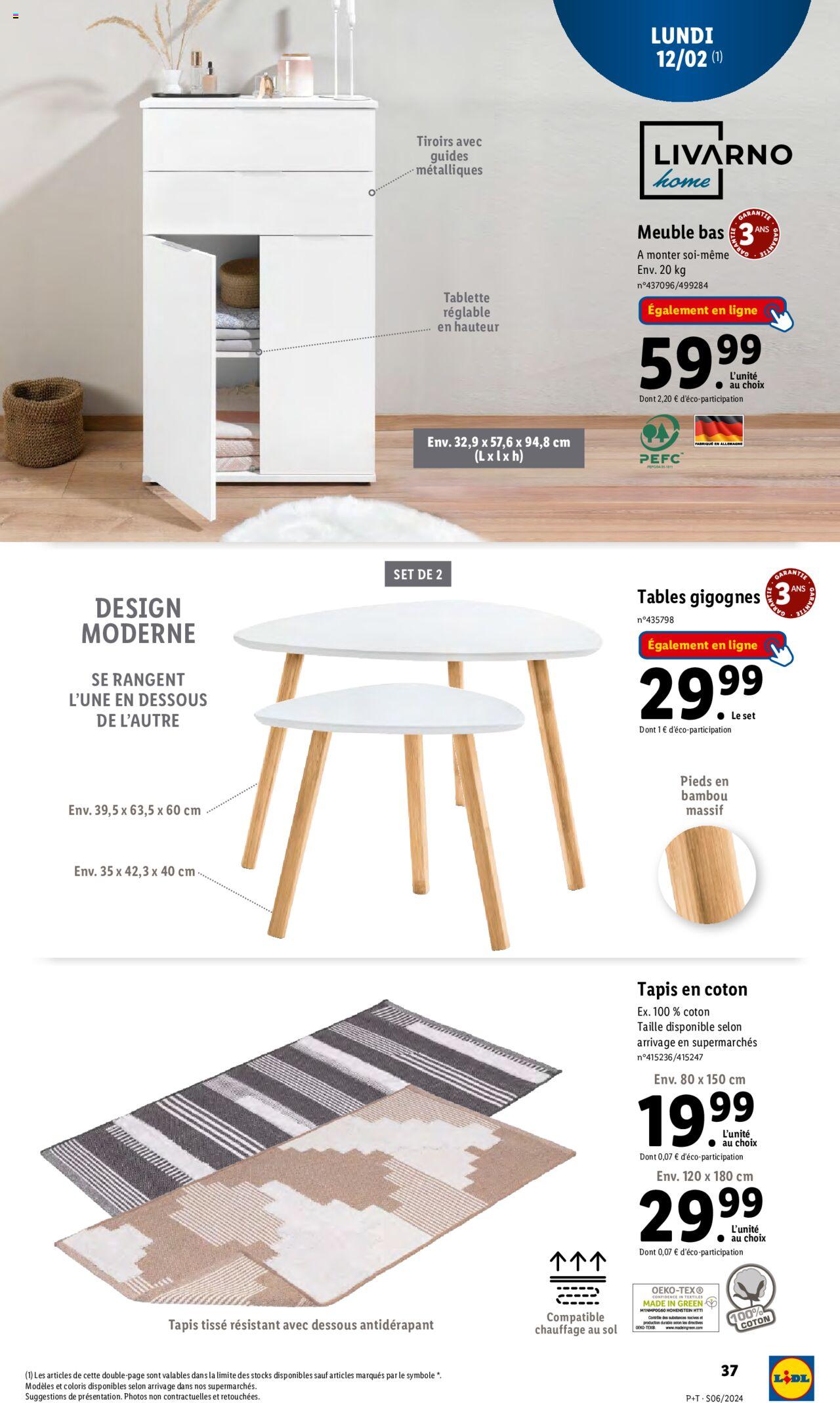 Catalogue Lidl 7 – 13 Février 2024 Page 37