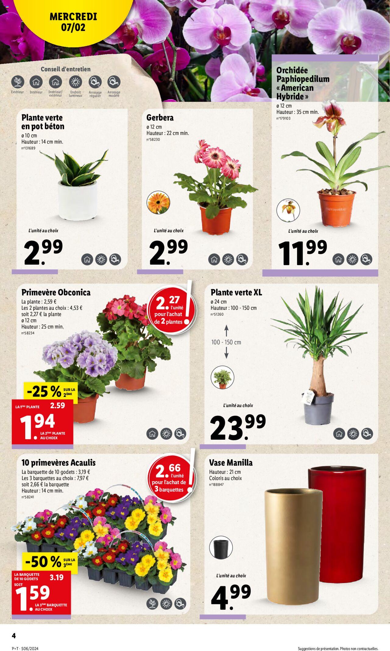 Catalogue Lidl 7 – 13 Février 2024 Page 4