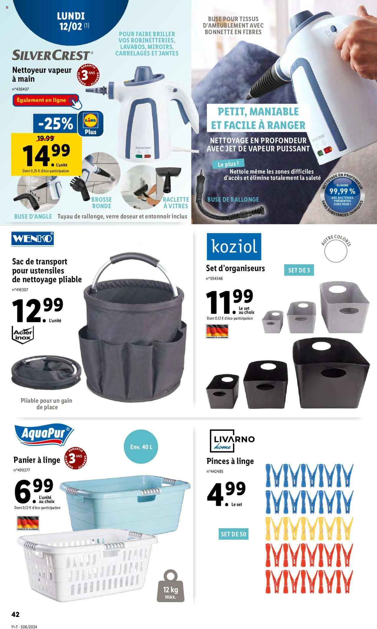 Catalogue Lidl 7 – 13 Février 2024 Page 42