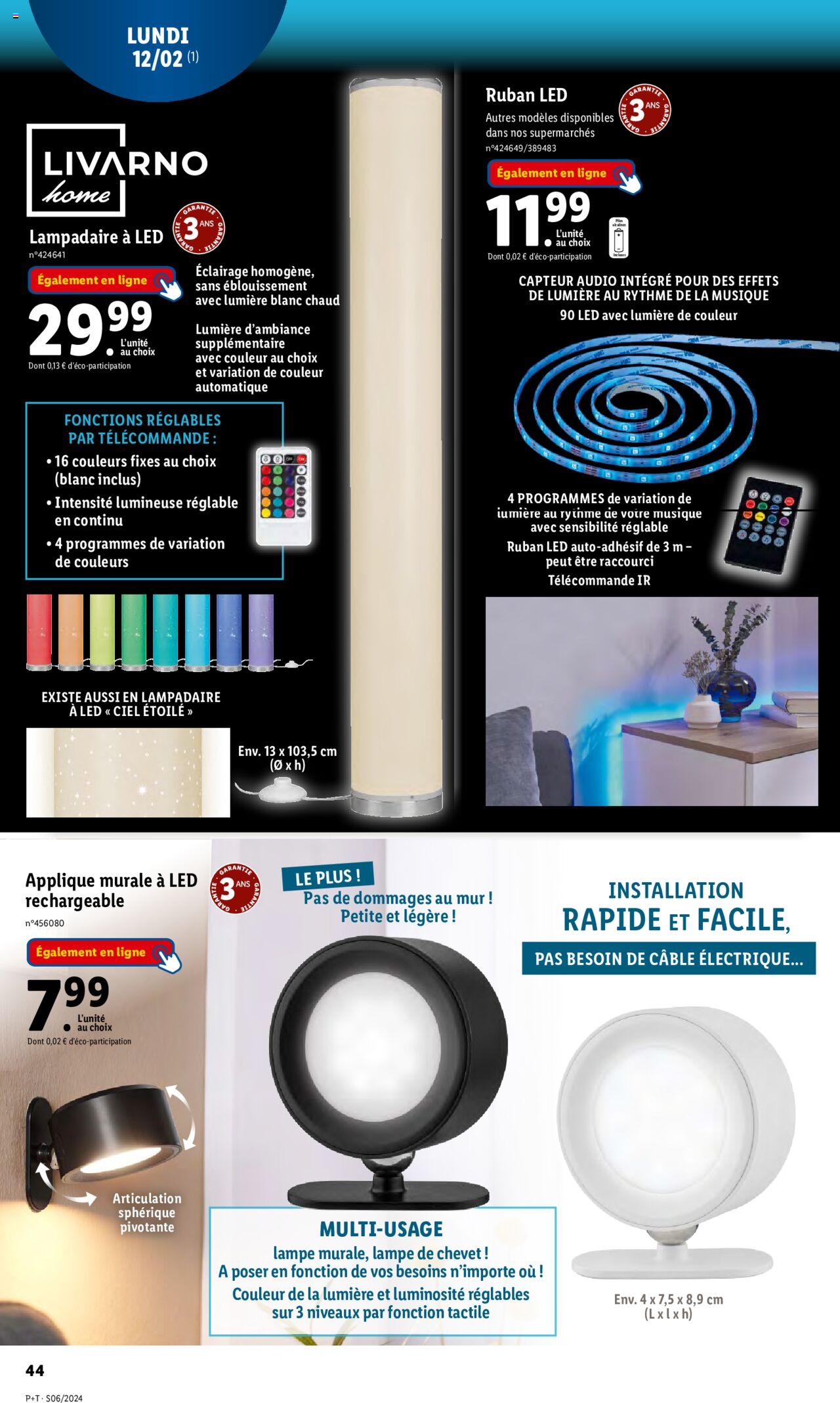 Catalogue Lidl 7 – 13 Février 2024 Page 44