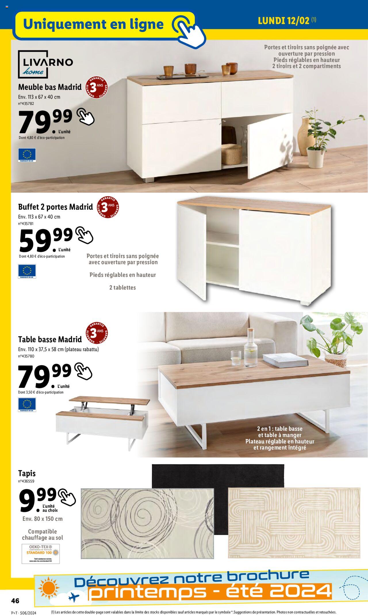 Catalogue Lidl 7 – 13 Février 2024 Page 46