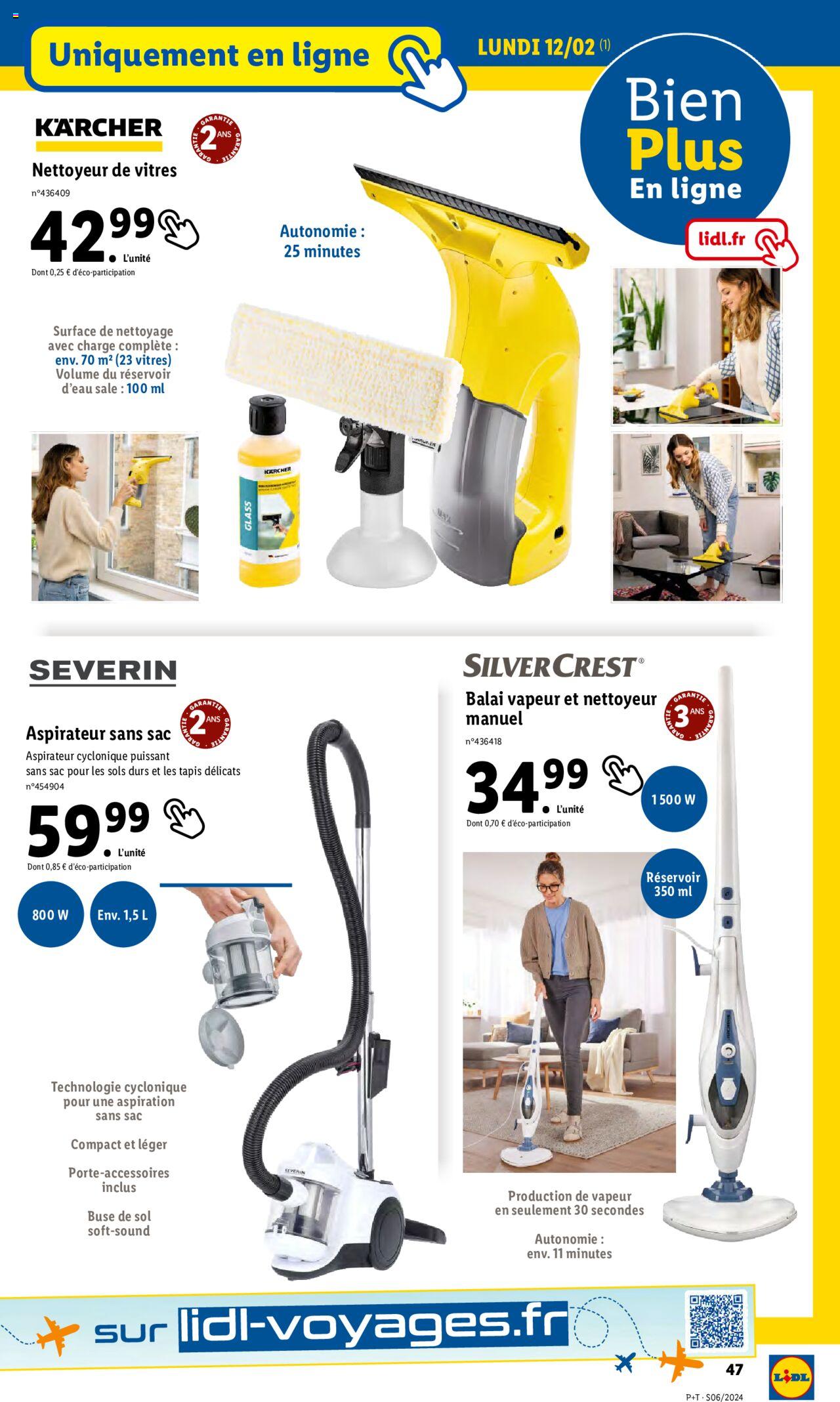 Catalogue Lidl 7 – 13 Février 2024 Page 47