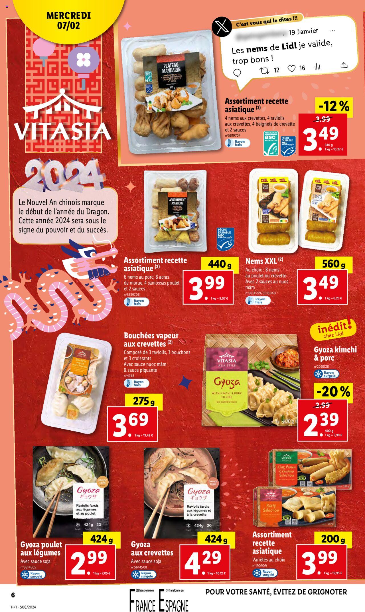 Catalogue Lidl 7 – 13 Février 2024 Page 6