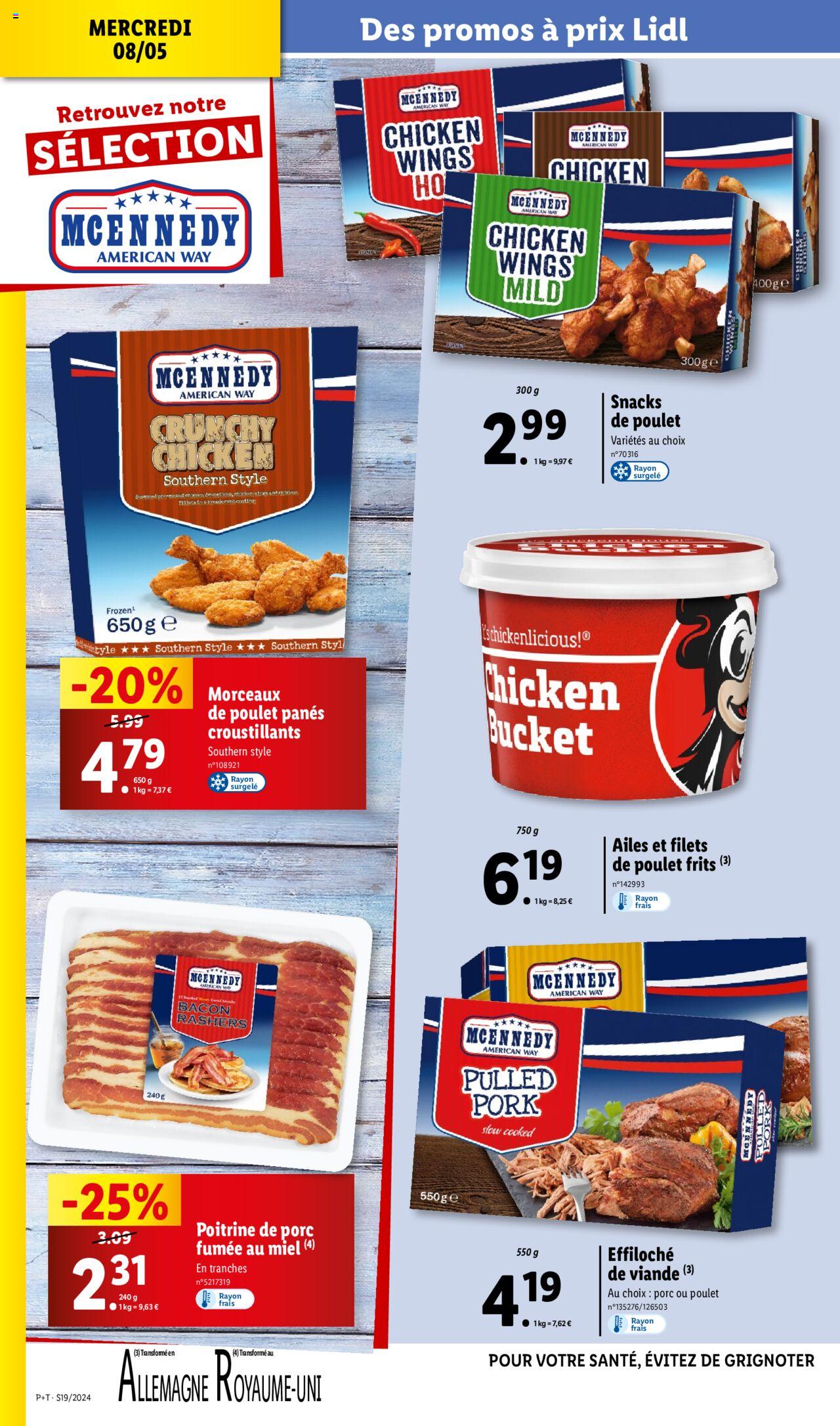 Catalogue Lidl 8 – 14 Mai 2024 Page 24