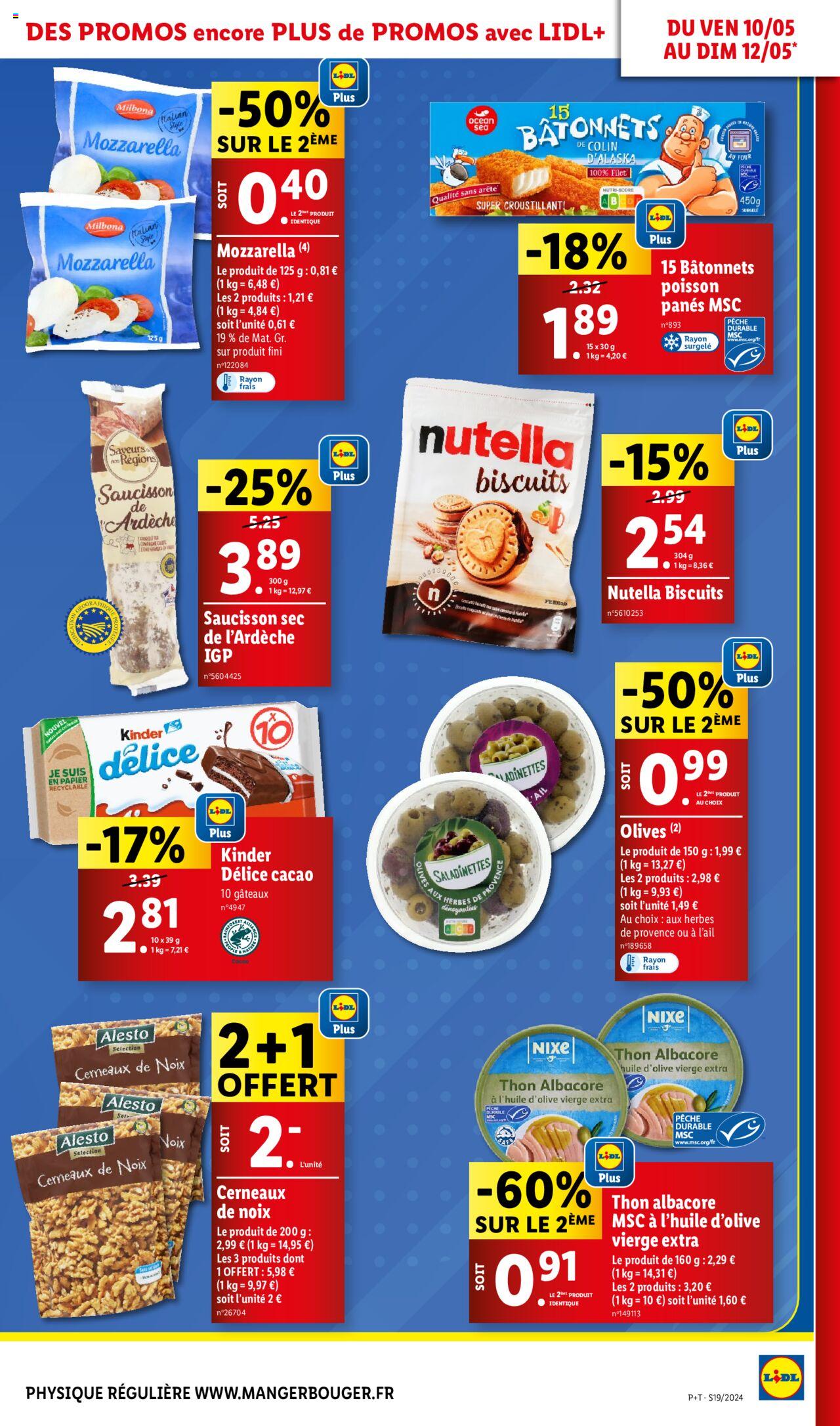 Catalogue Lidl 8 – 14 Mai 2024 Page 39