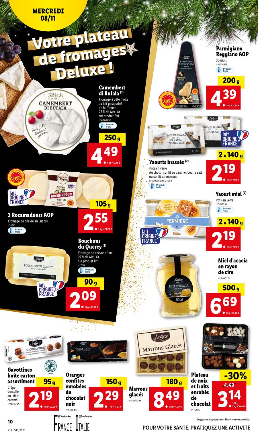 Catalogue Lidl 8 – 14 Novembre 2023 Page 10